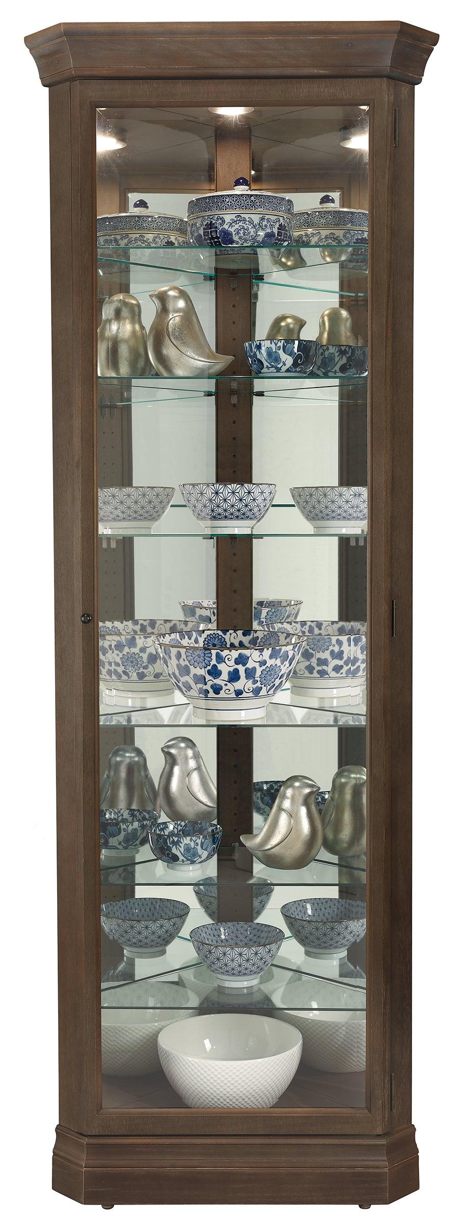 Delia Corner Curio Cabinet - Remutear