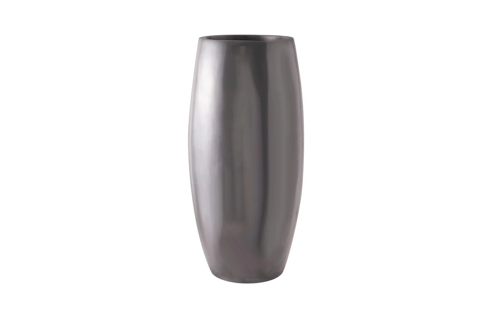 Elonga Planter, Polished Aluminum, LG - Remutear