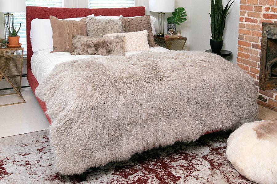 Tibetan Longwool Throw - Remutear