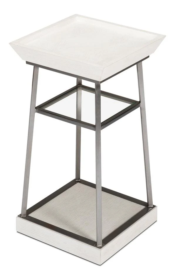 Hunt Country Drink Table - Working White - Remutear