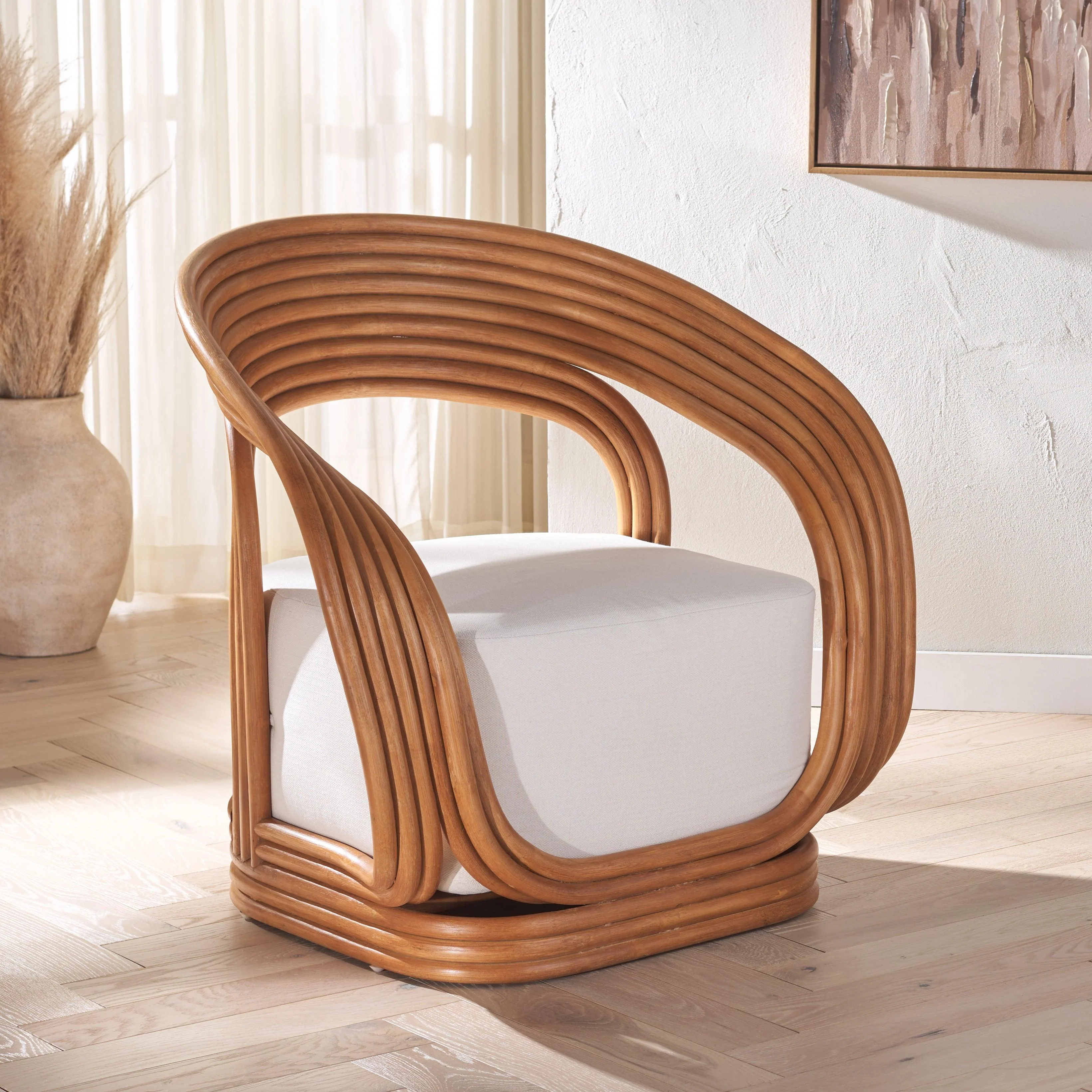 GIORNO RATTAN ACCENT CHAIR - Remutear