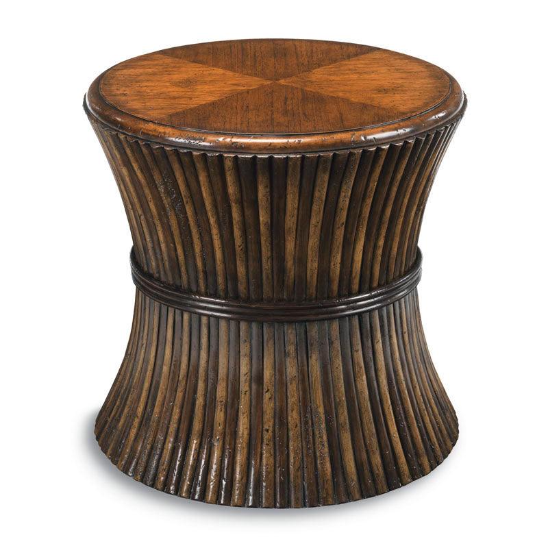 Rattan Drum Table - Remutear