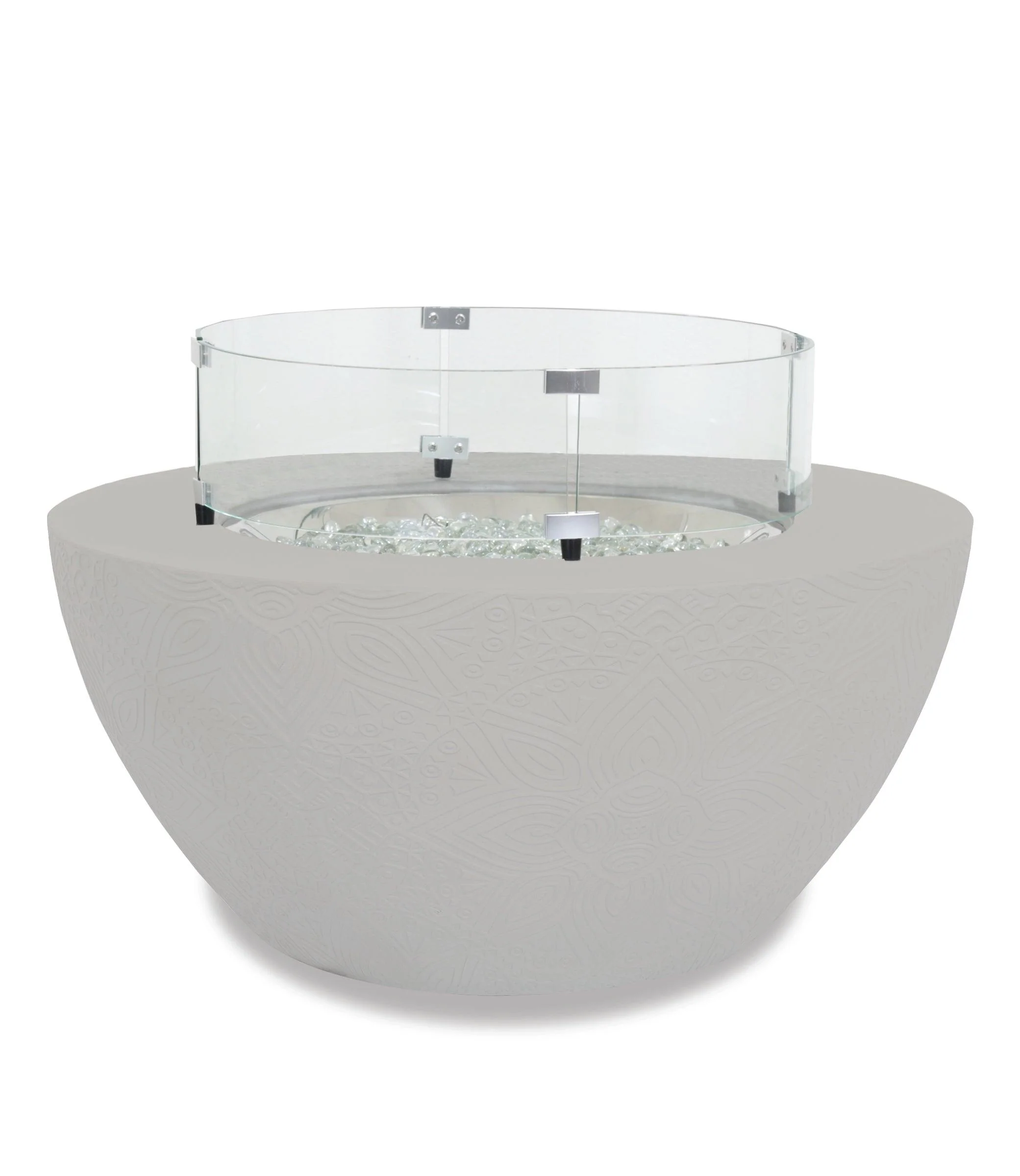 Bali Fire Bowl Glass Surround - Remutear