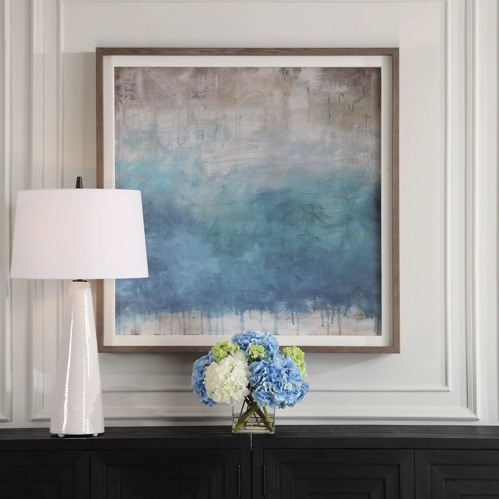 Serenity Paused Framed Abstract Print - Remutear