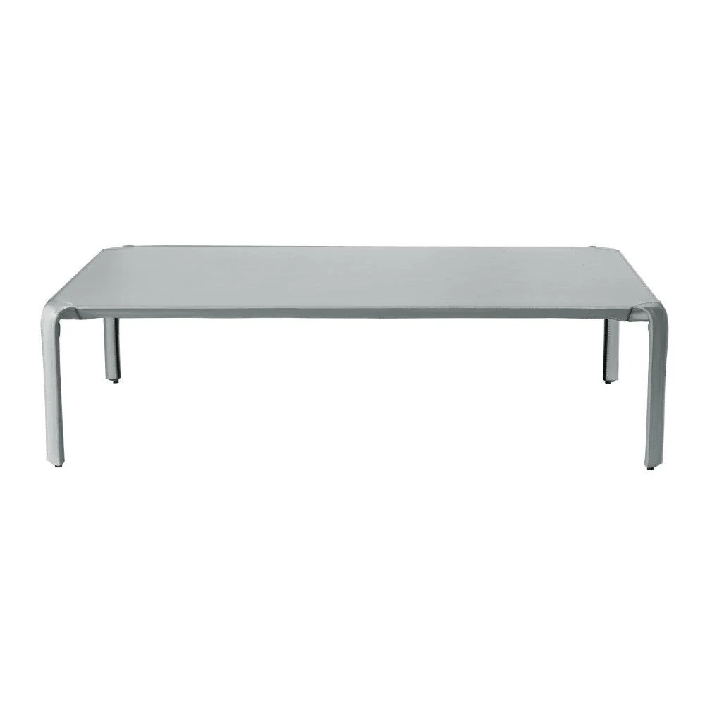 Libro Rectangular Cocktail Table, Light Grey - Remutear