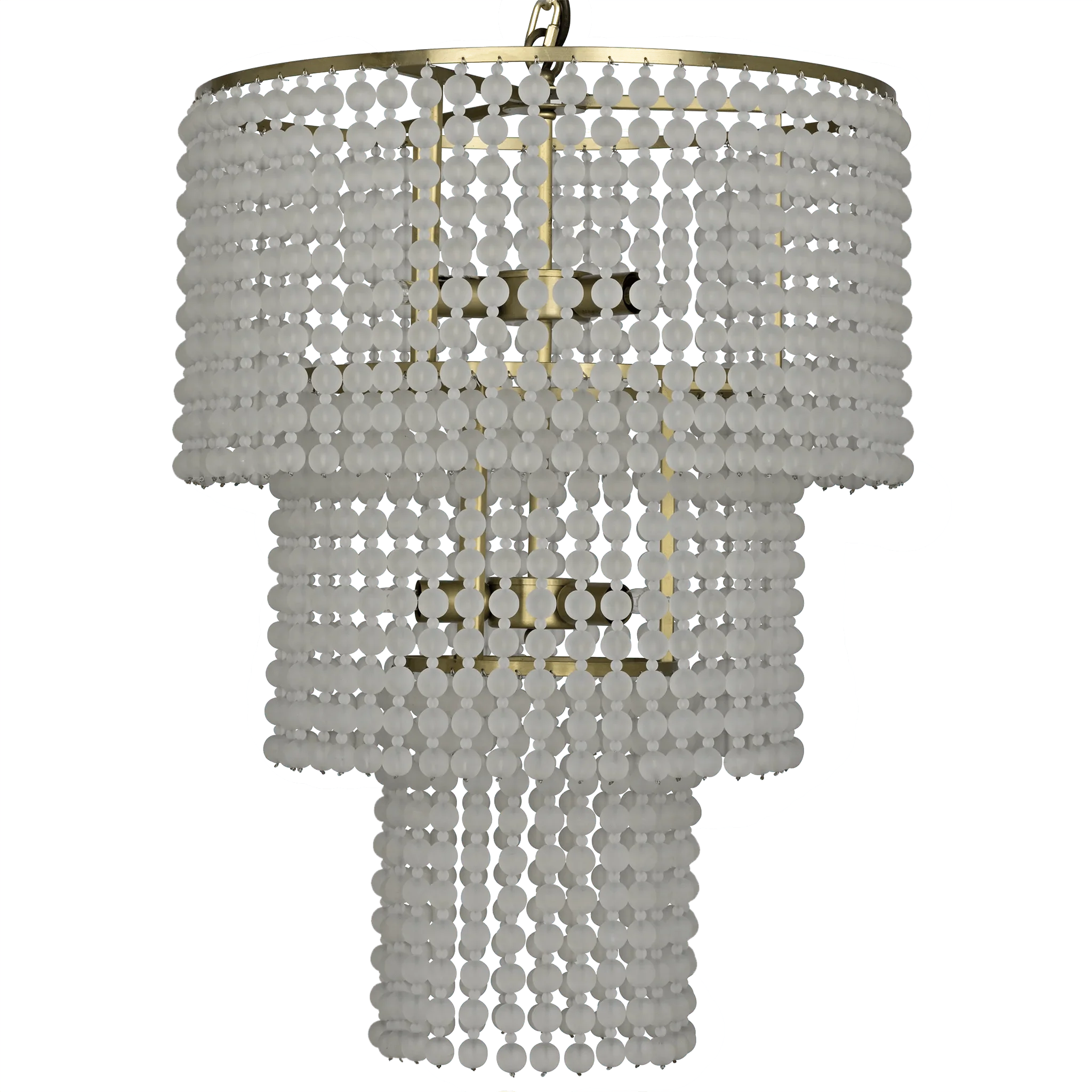 Fatima Chandelier, Antique Brass - Remutear