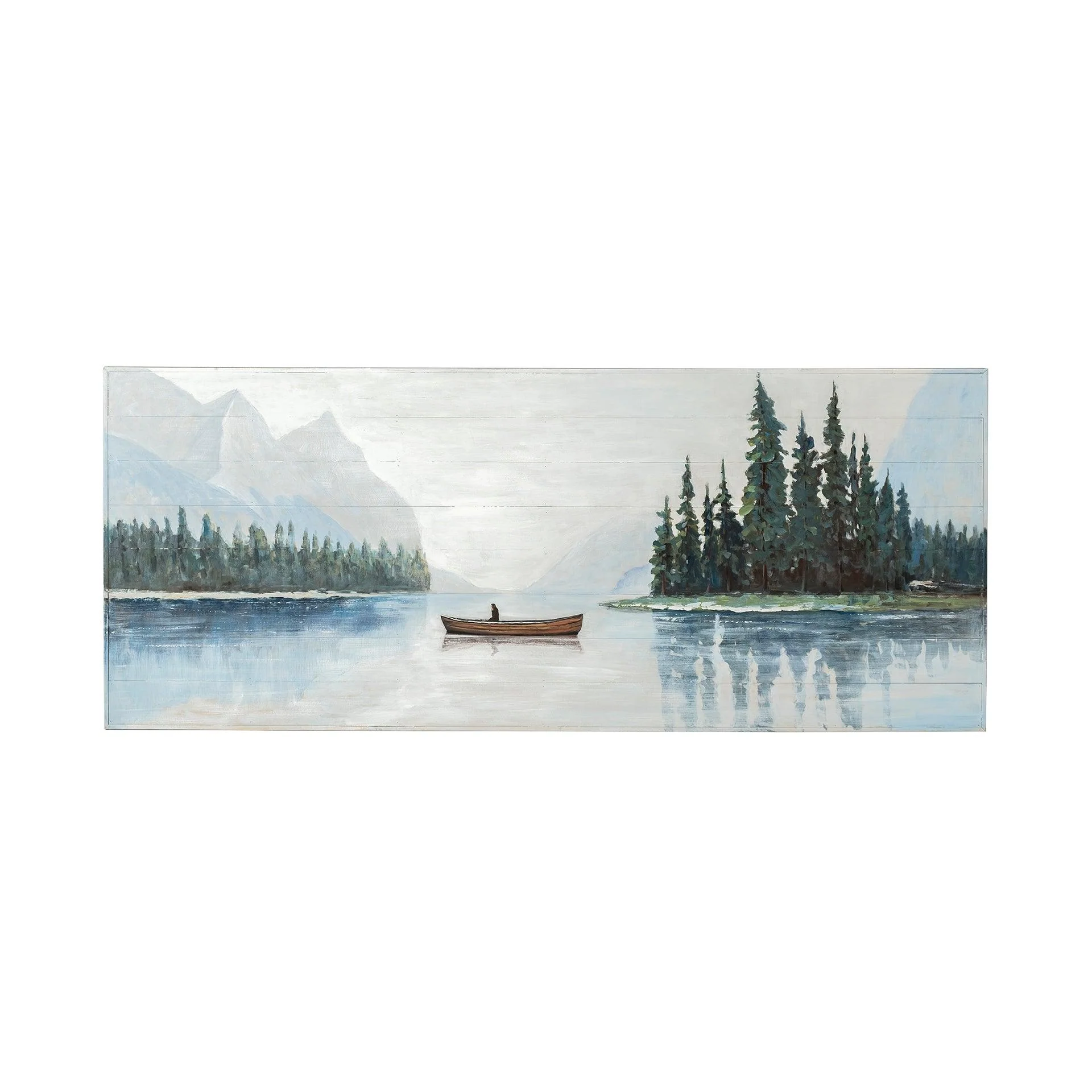 Solitude Wood Oil Painting - Remutear