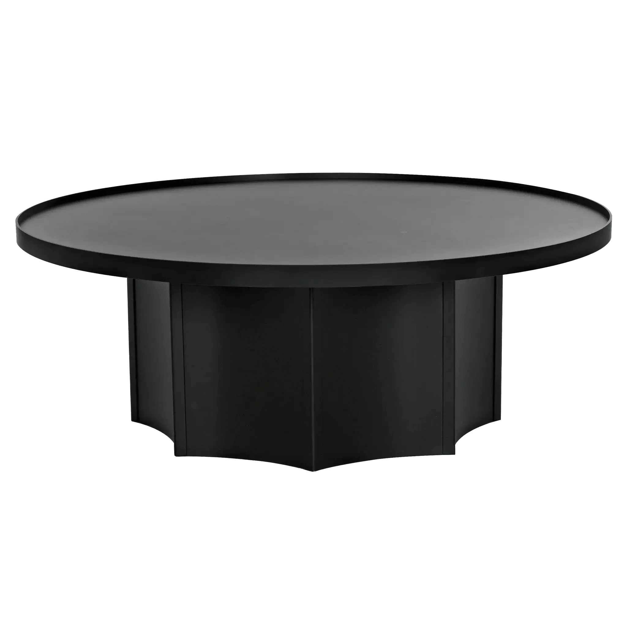 Rome Coffee Table, Black Steel - Remutear