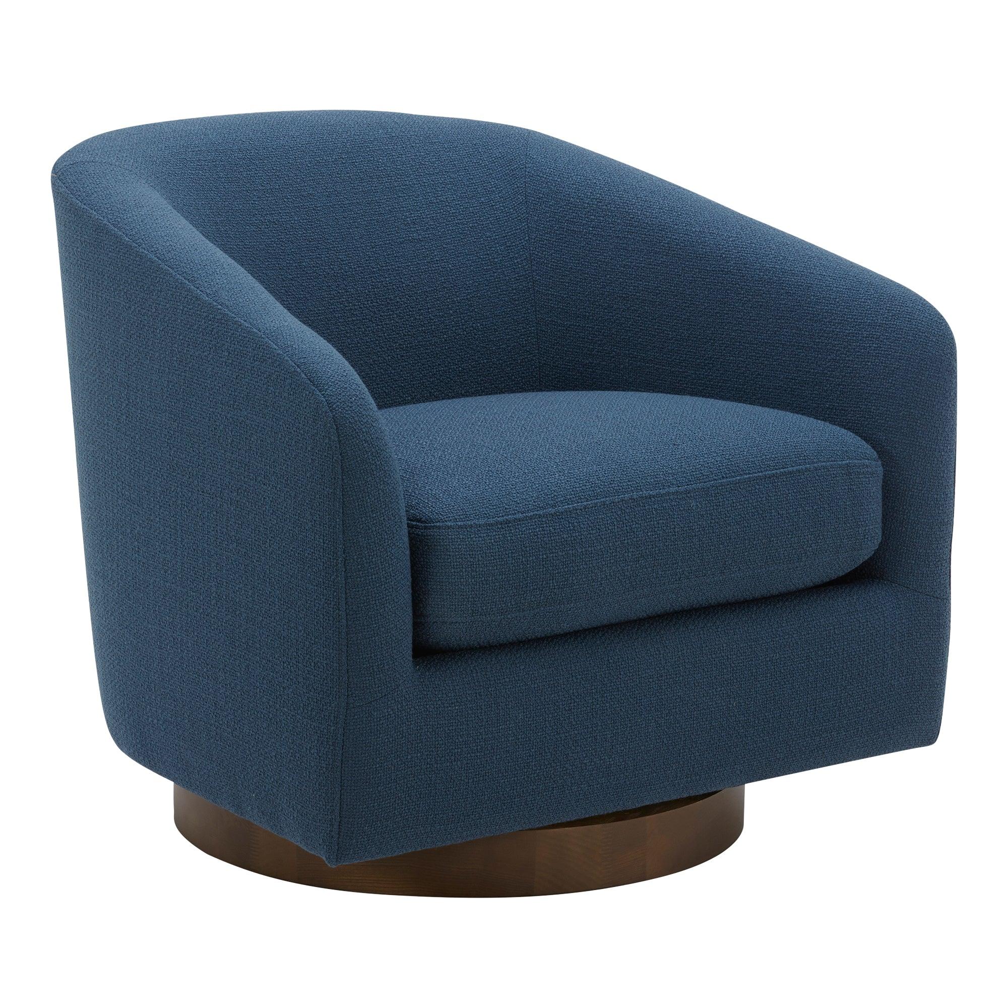 Oscy Swivel Chair Dark Atlantic - Remutear