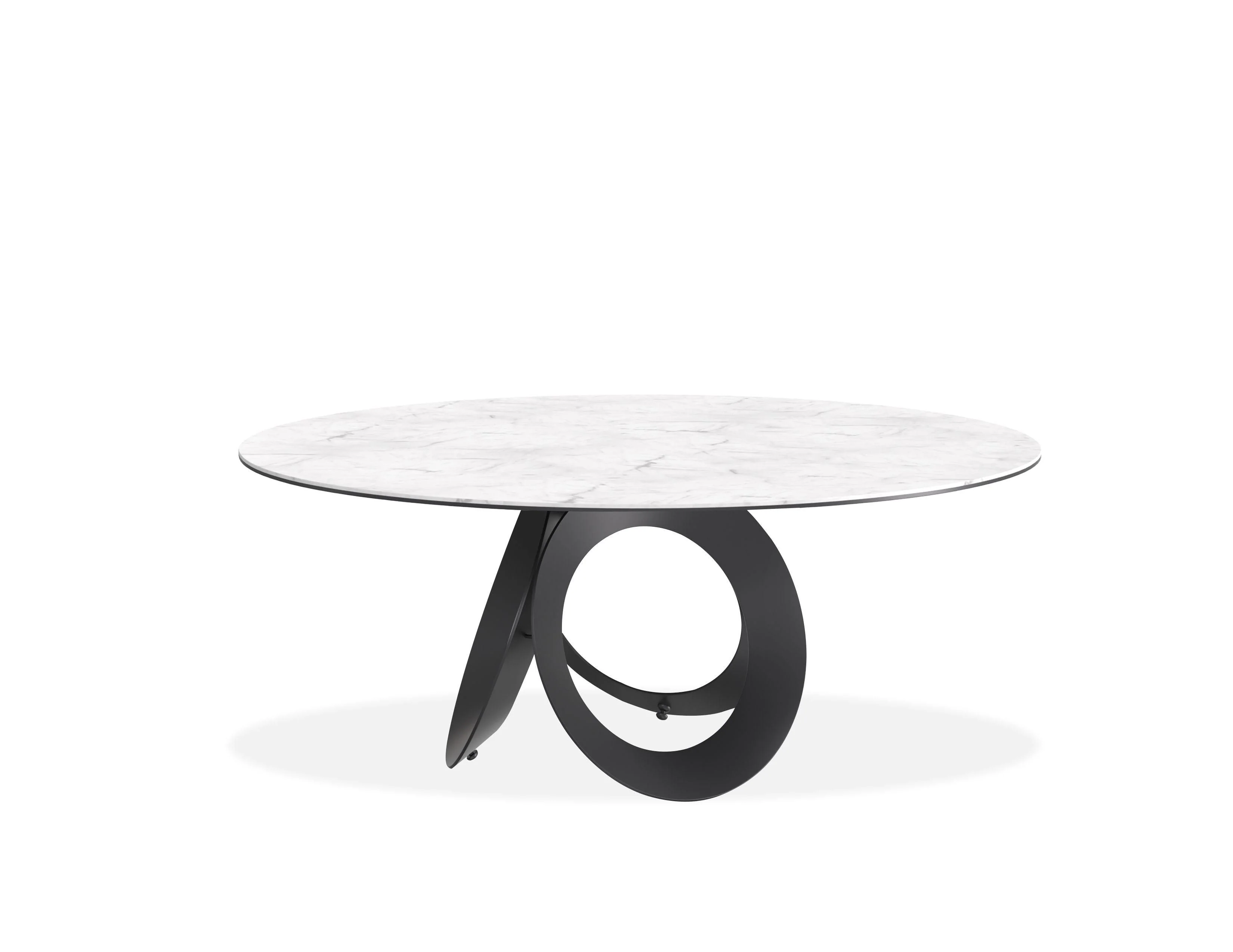 OPTIC Dining Table Round - Remutear