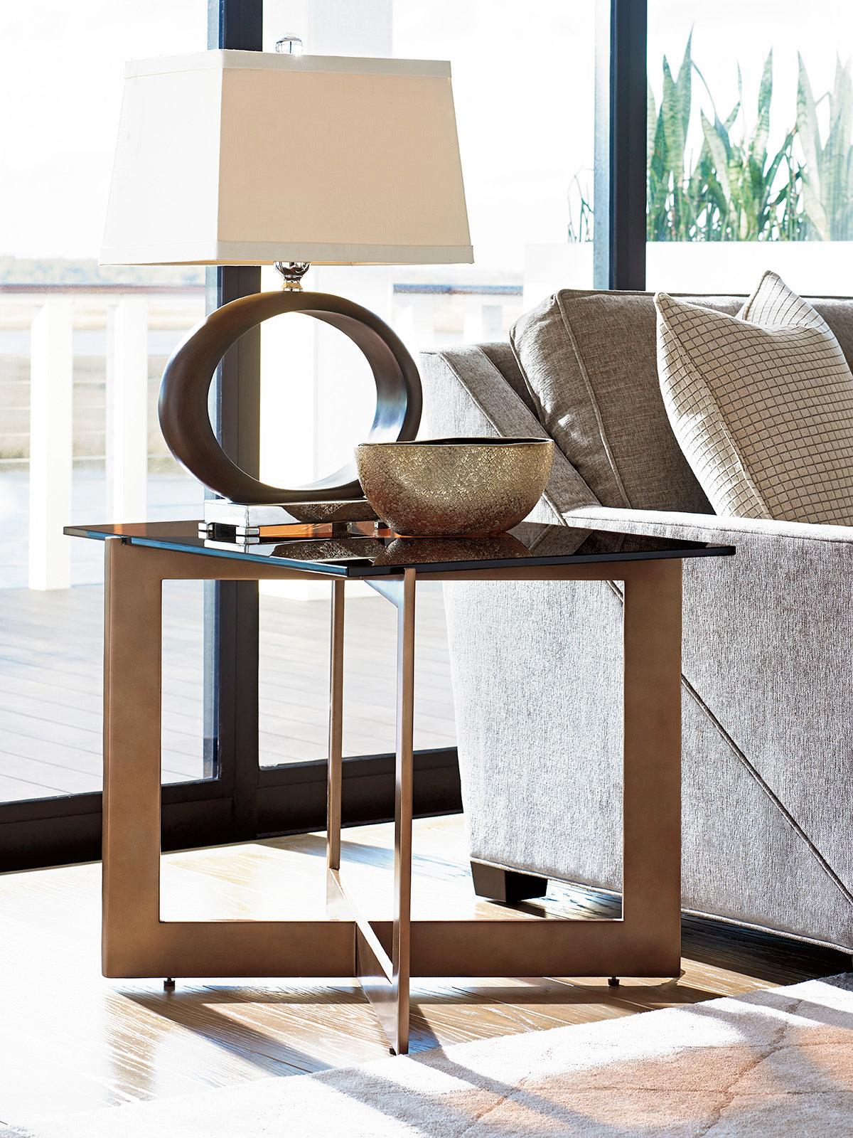 Zavala Aperture End Table - Remutear