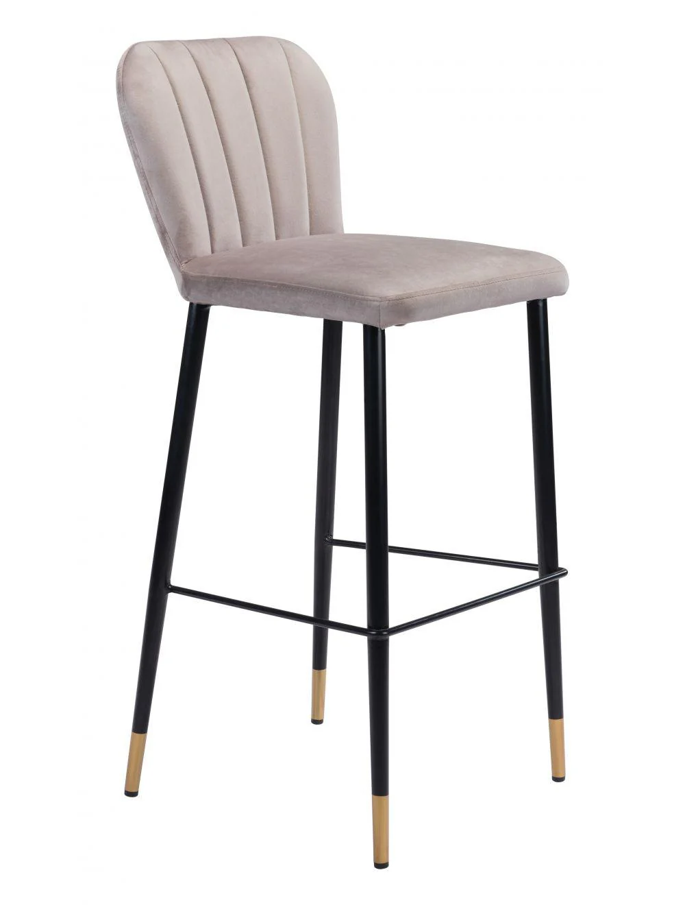 Manchester Bar Chair (Set of 2) Gray - Remutear