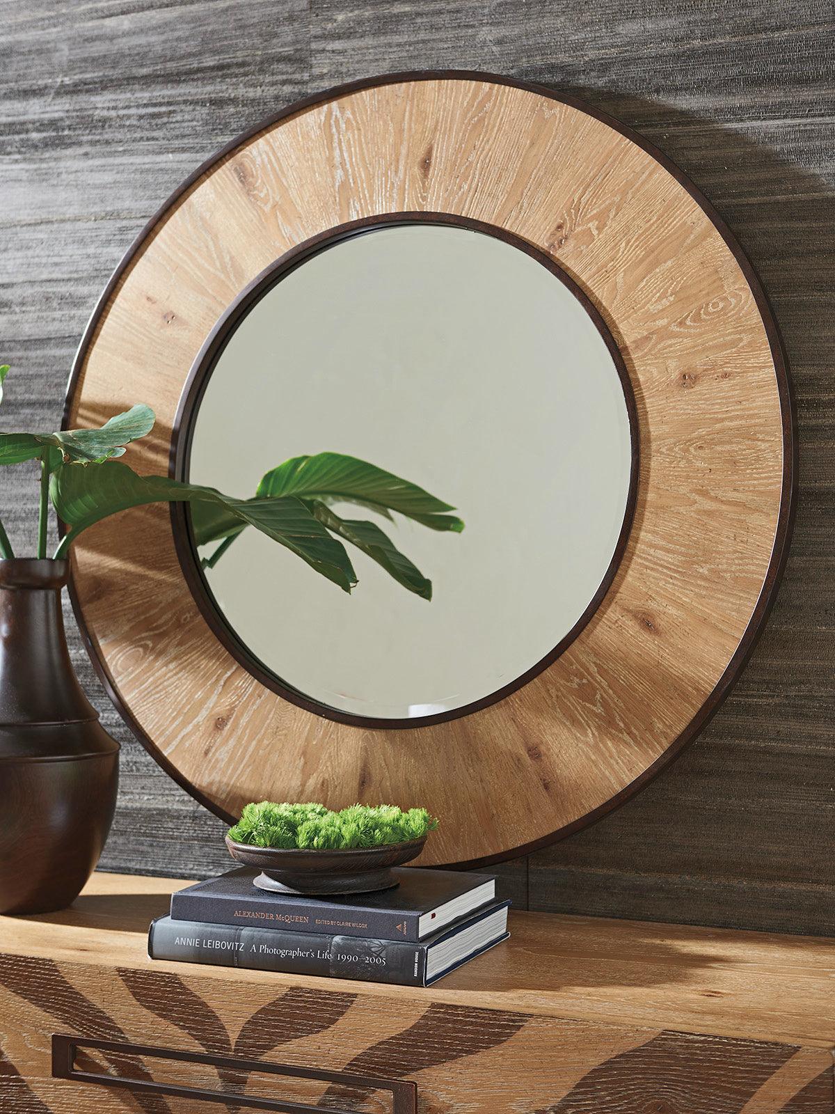 Los Altos Carins Round Mirror - Remutear