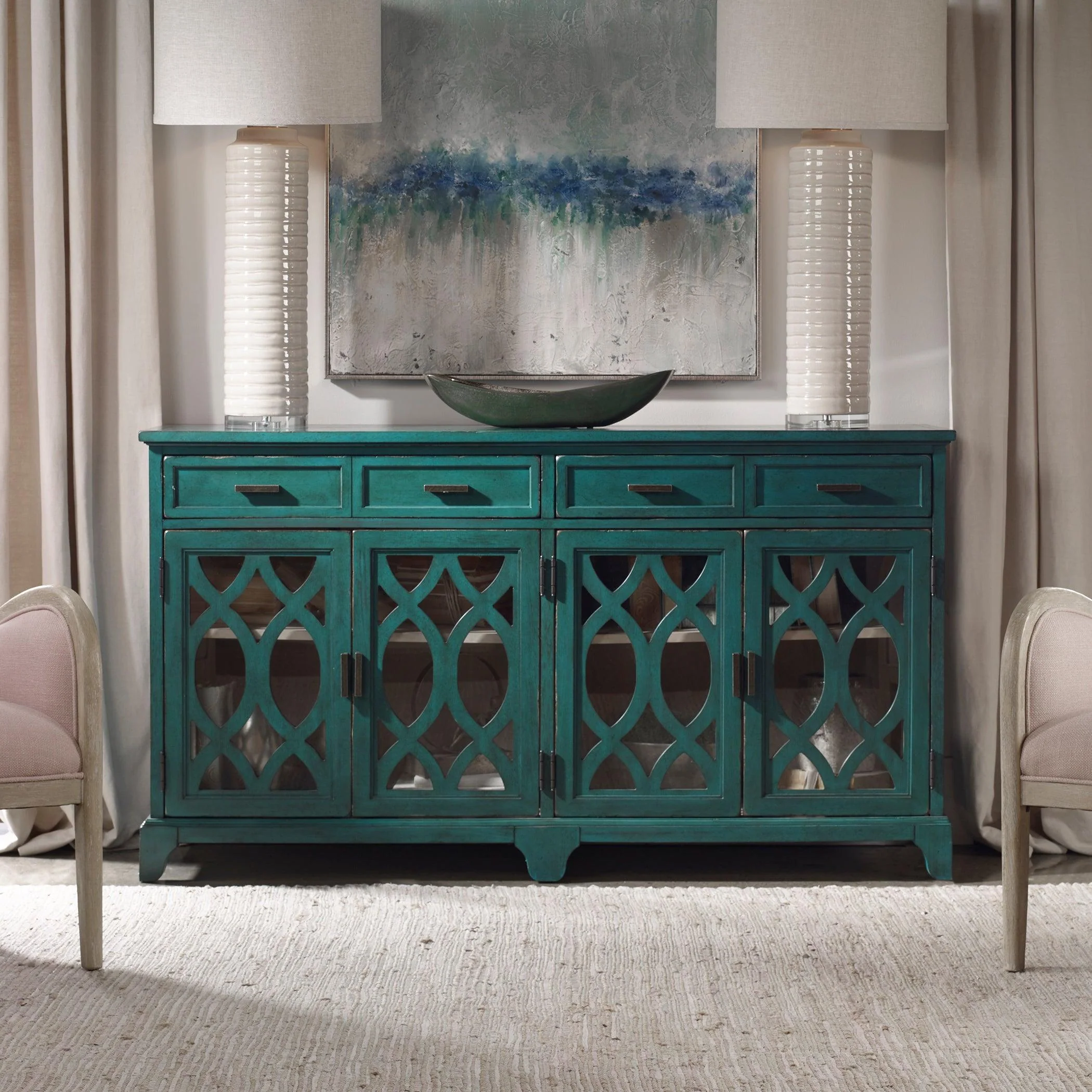 Oksana Wooden Credenza - Remutear