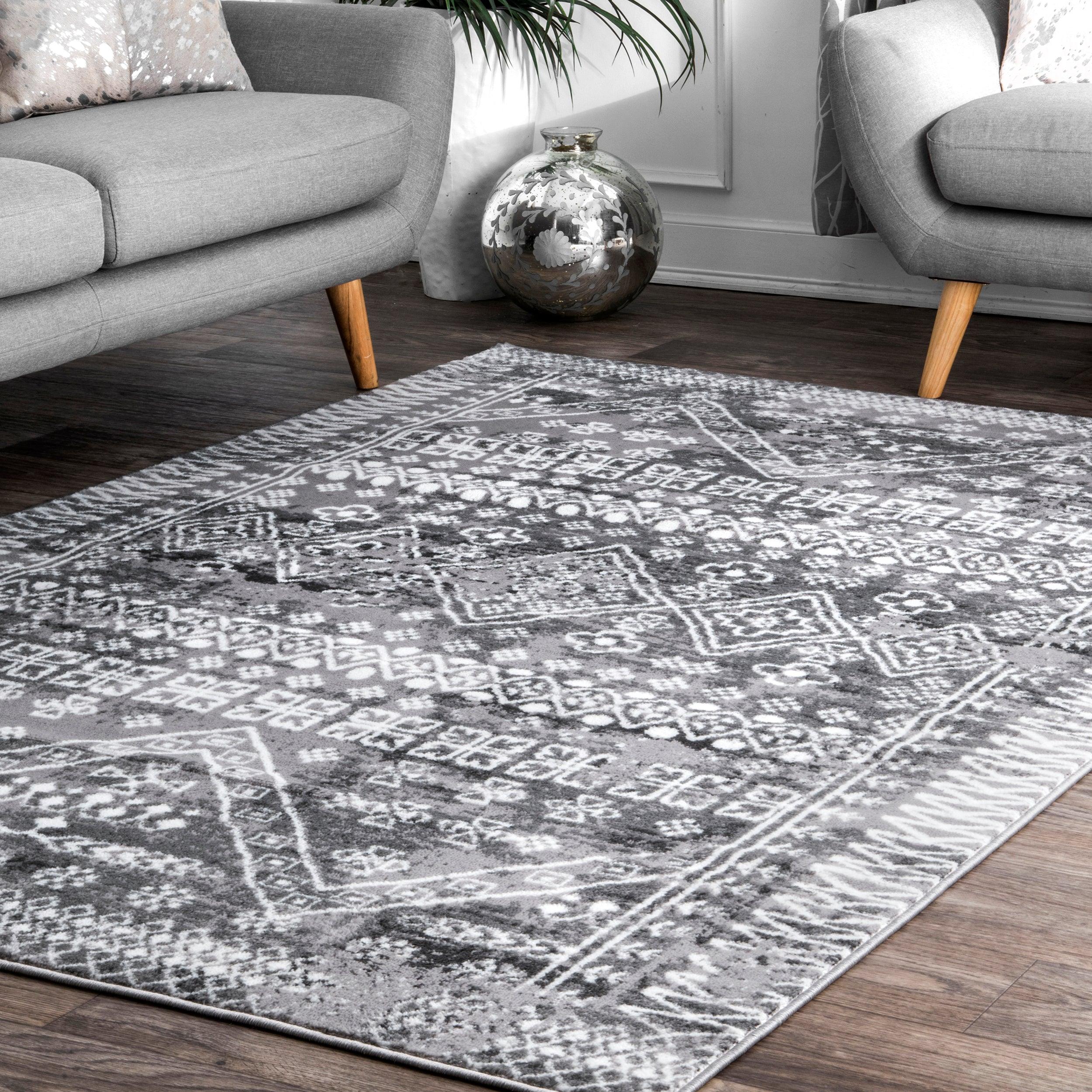 Transitional Moroccan Frances Area Rug - Remutear