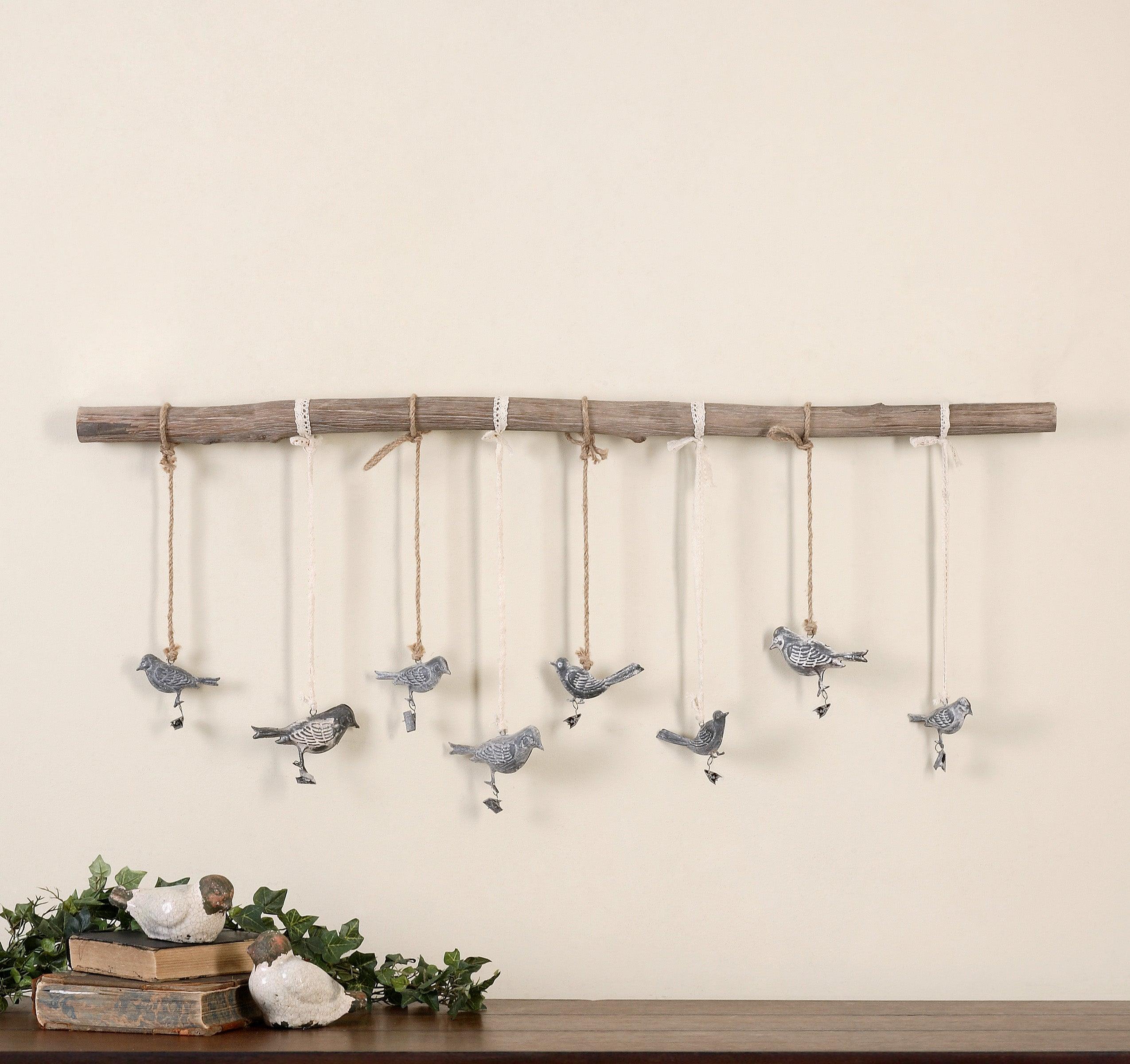 BIRDS ON A BRANCH WALL ART - Remutear