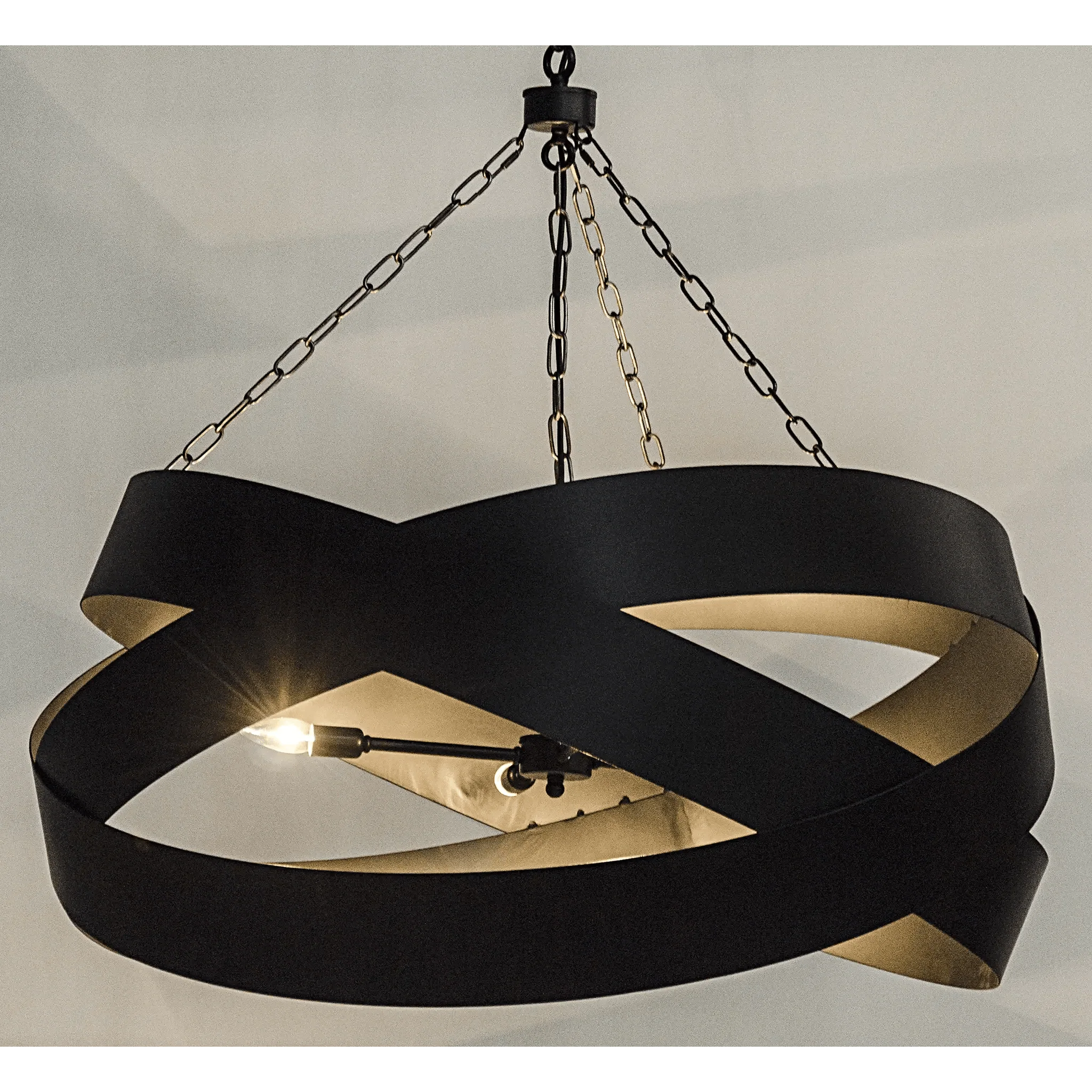 Orion Pendent, Black Steel - Remutear