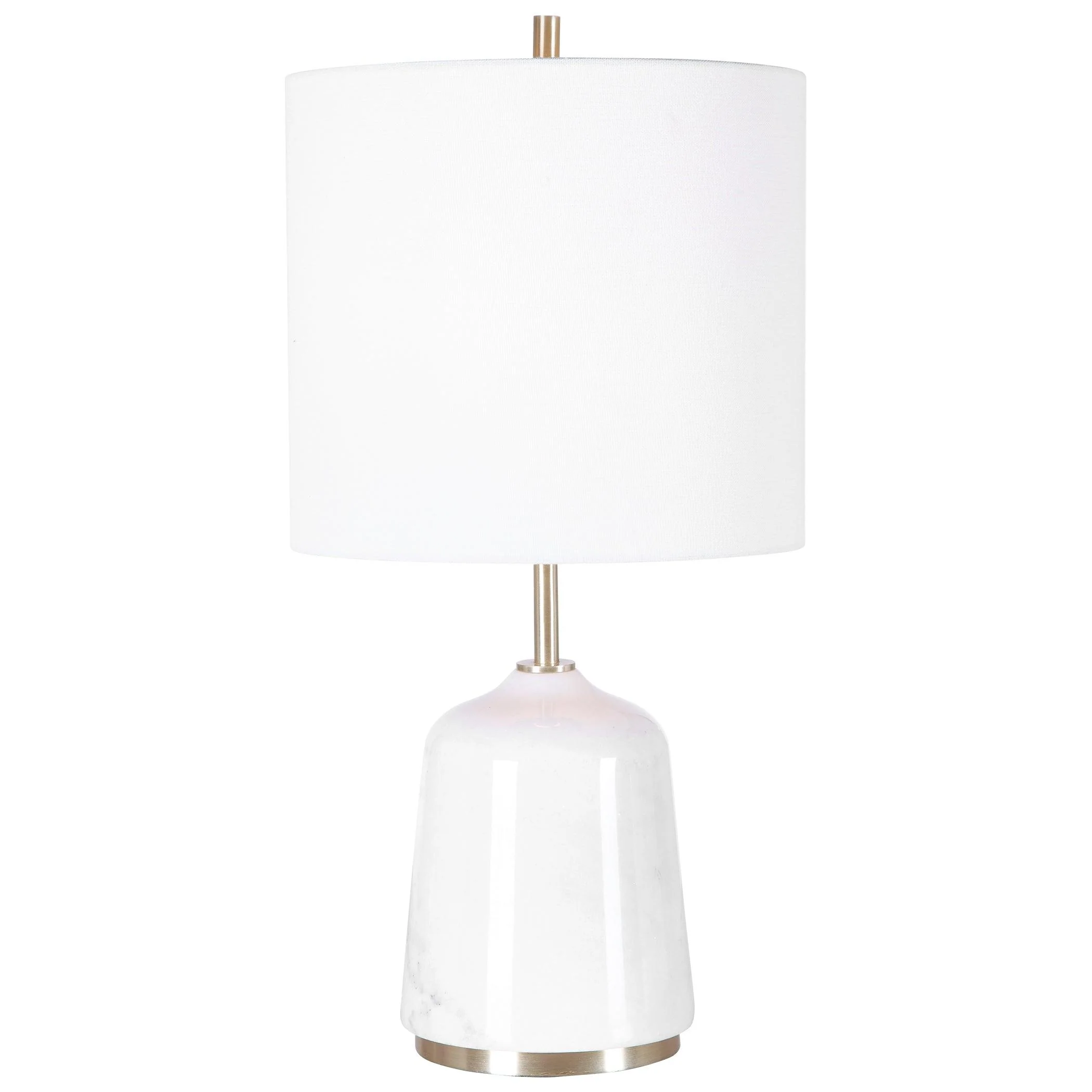 ELOISE WHITE MARBLE TABLE LAMP - Remutear