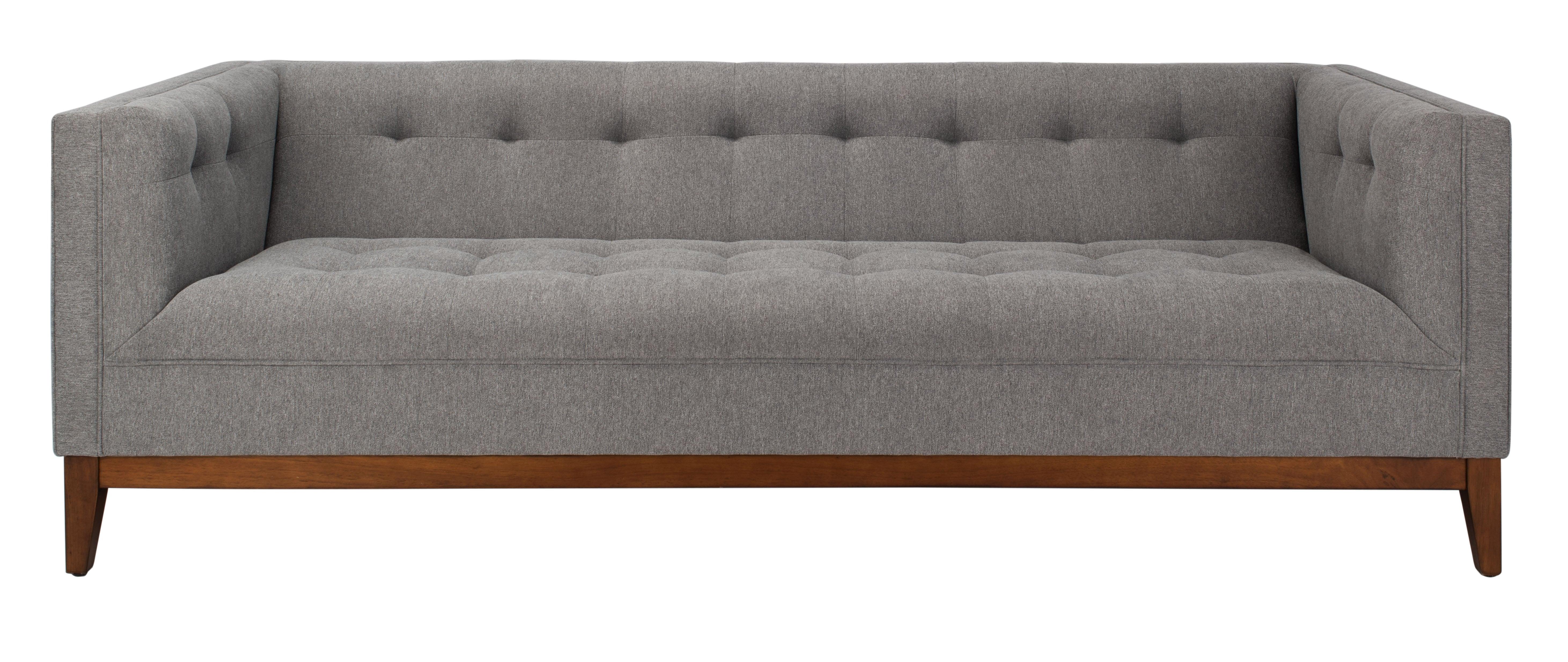 GARNET LINEN TUFTED SOFA - Remutear