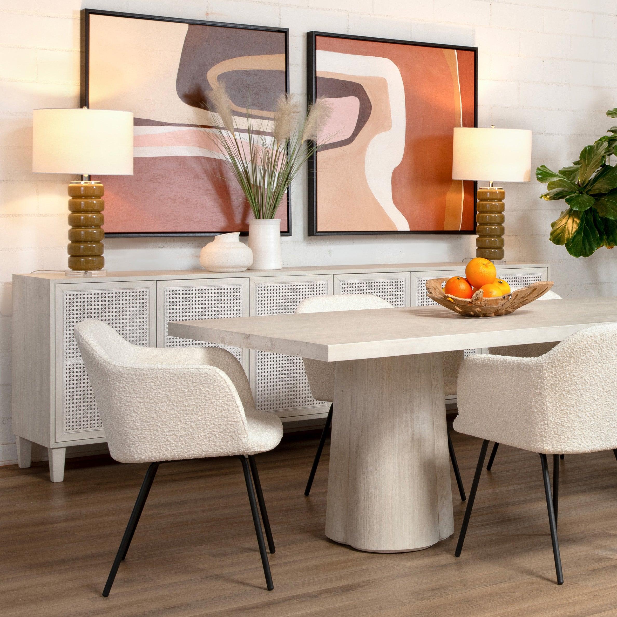 Luca Sideboard White Wash - Remutear