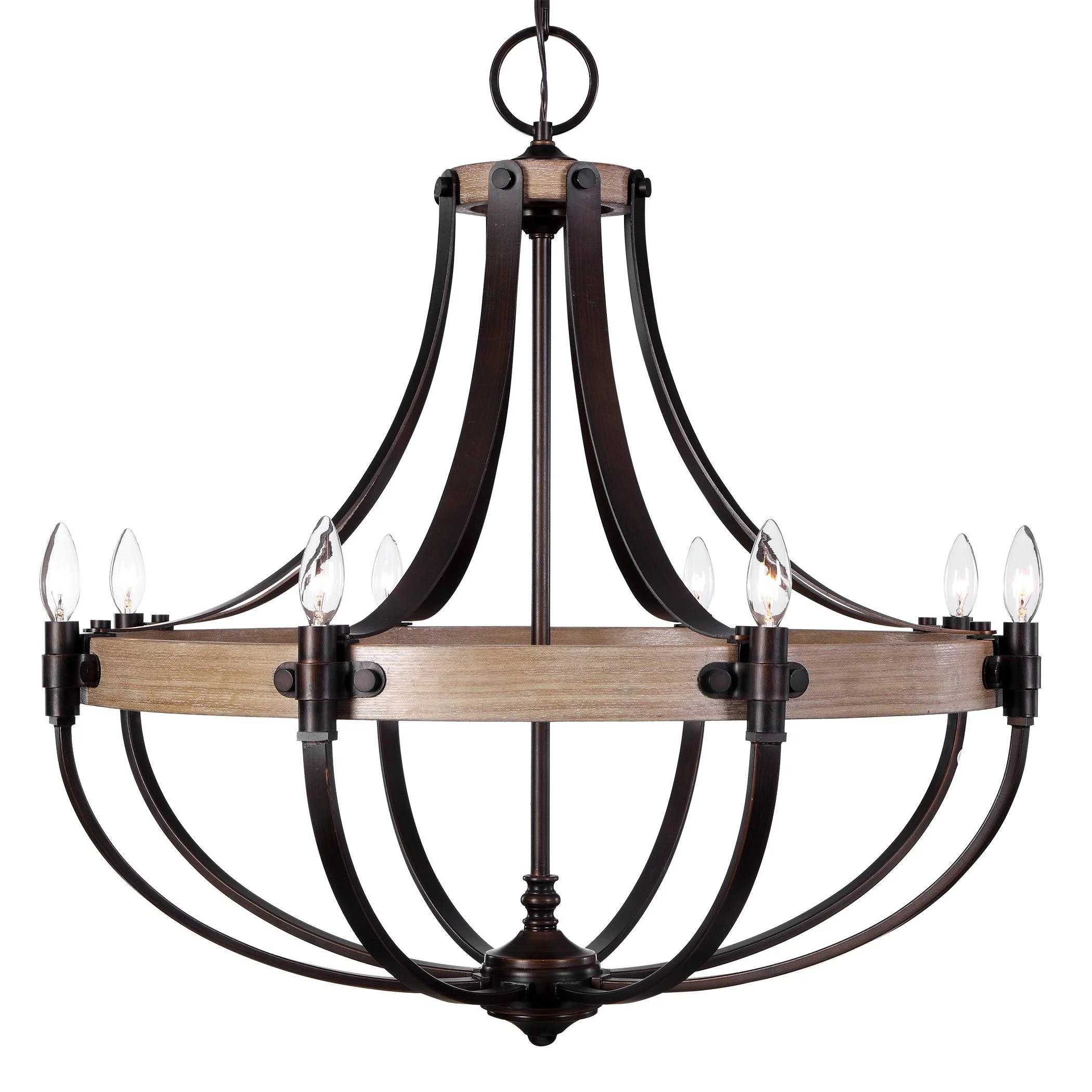 DUBOIS 8 LIGHT CHANDELIER - Remutear