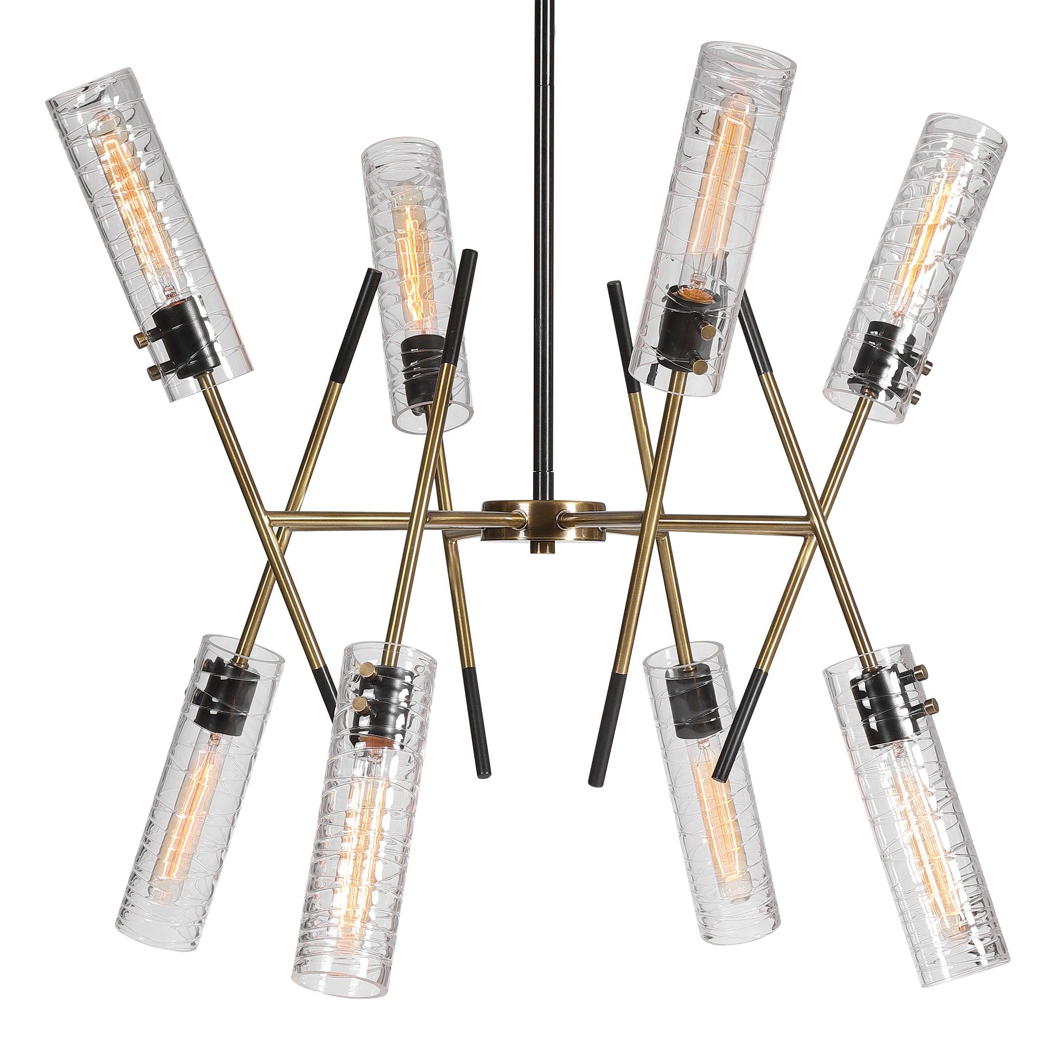 TELESTO 8 LIGHT LINEAR PENDANT - Remutear
