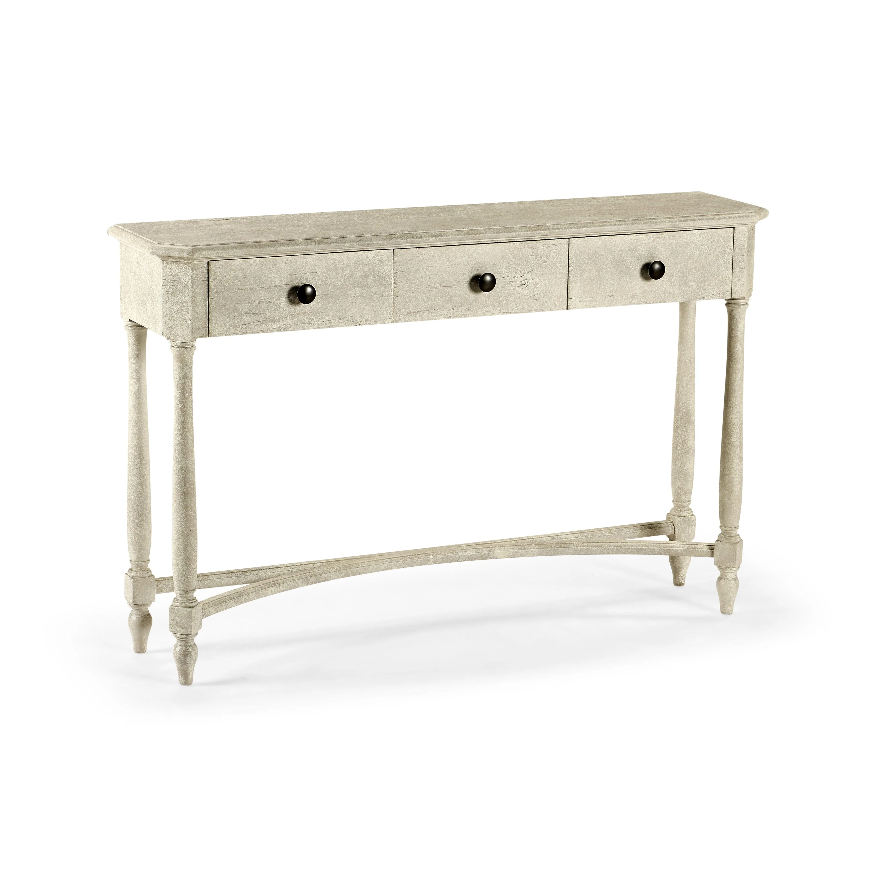 Casual Accents Whitewash Console Table - Remutear