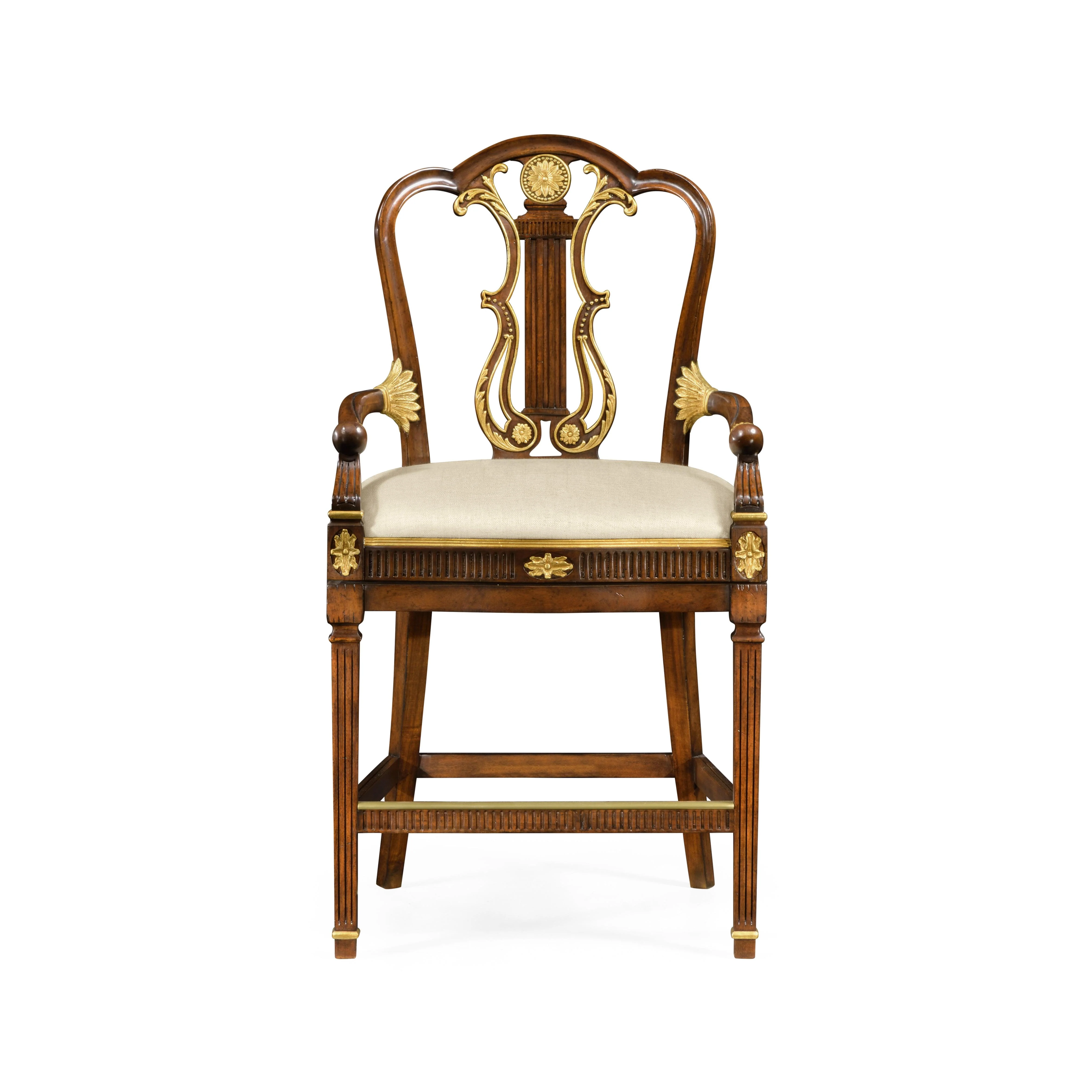 Buckingham Neo-Classical Bar Arm Chair - Remutear