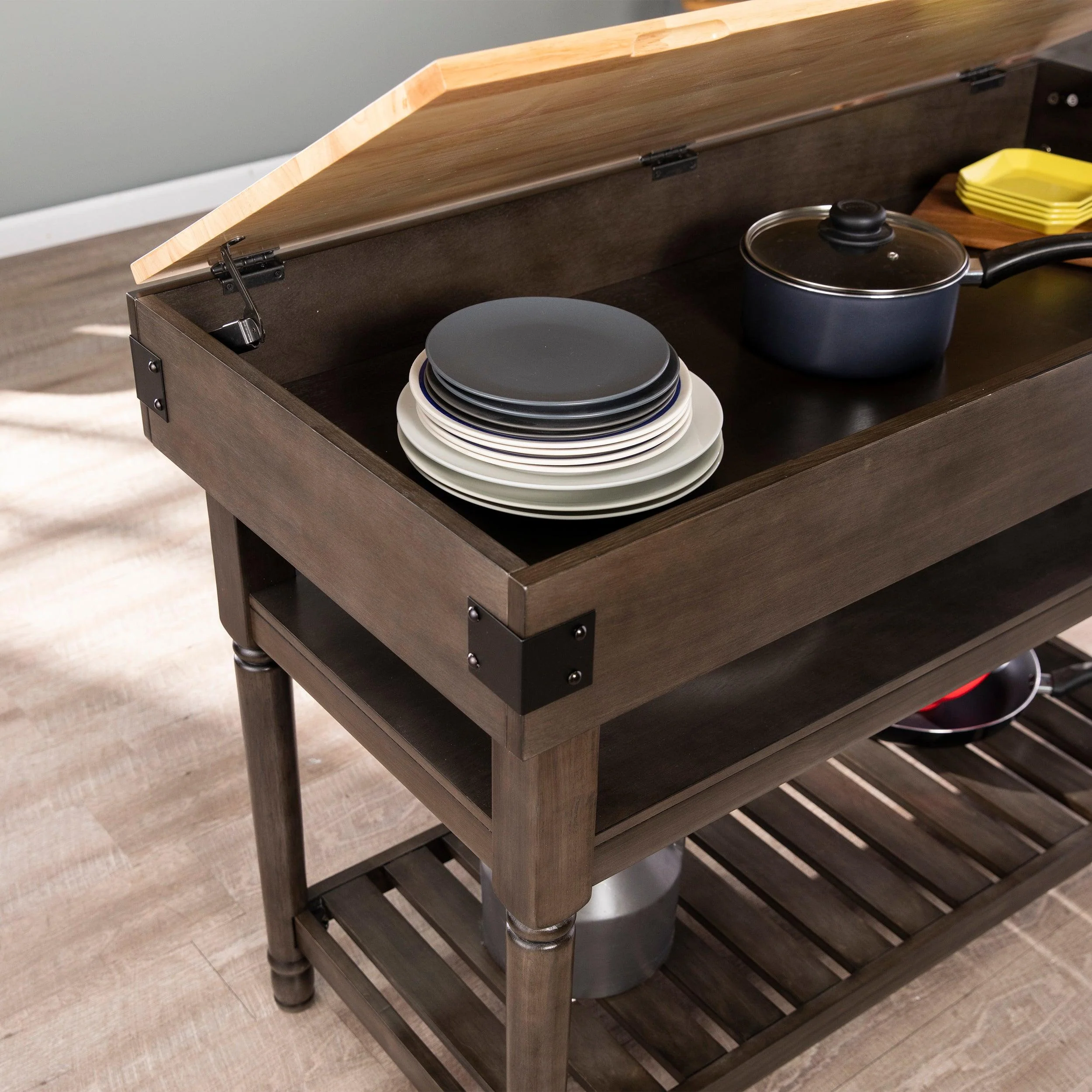 Waysmere Stationary Kitchen Island - Remutear