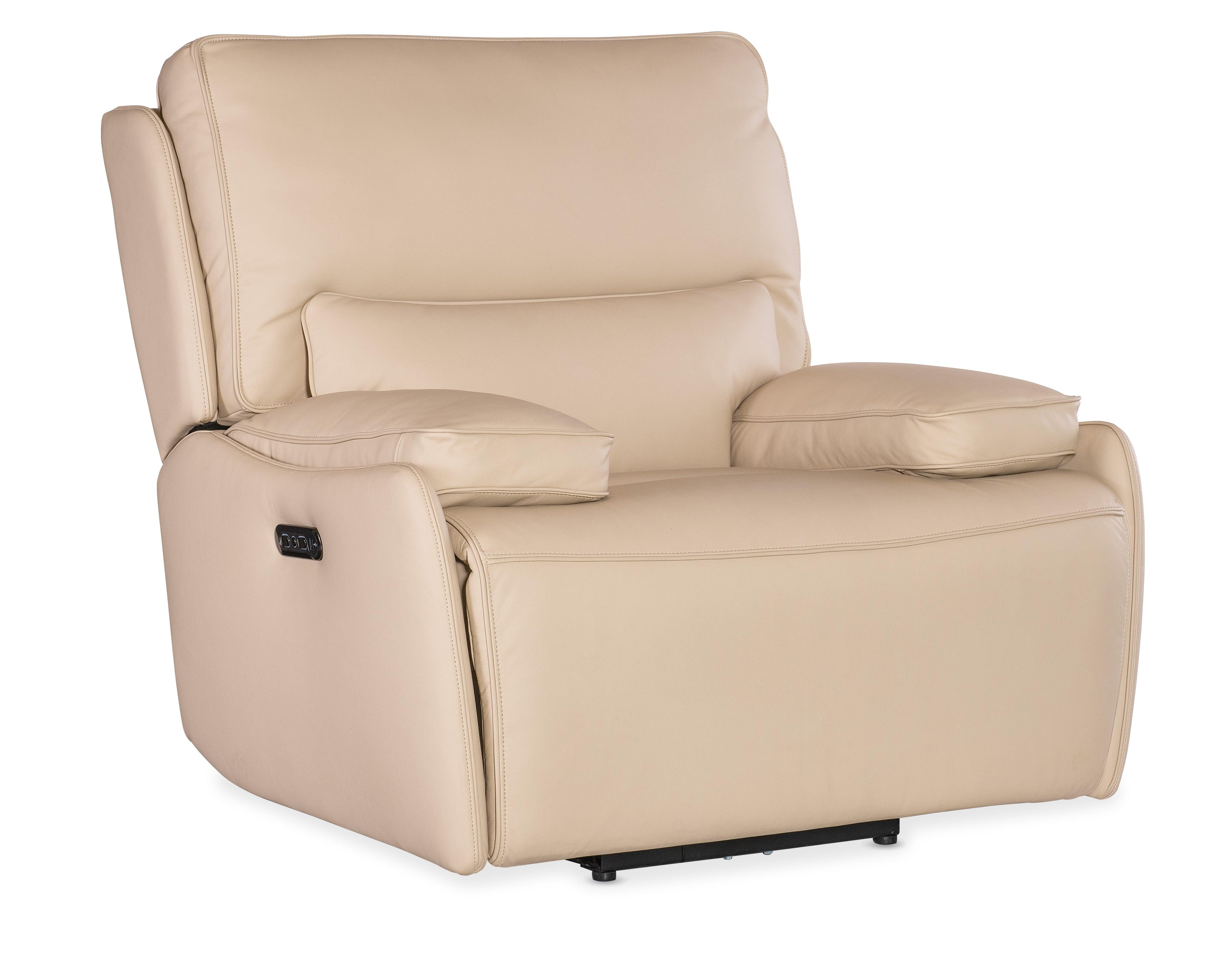 Kramer Zero Gravity Power Recliner w/ Power Headrest - Beige - Remutear