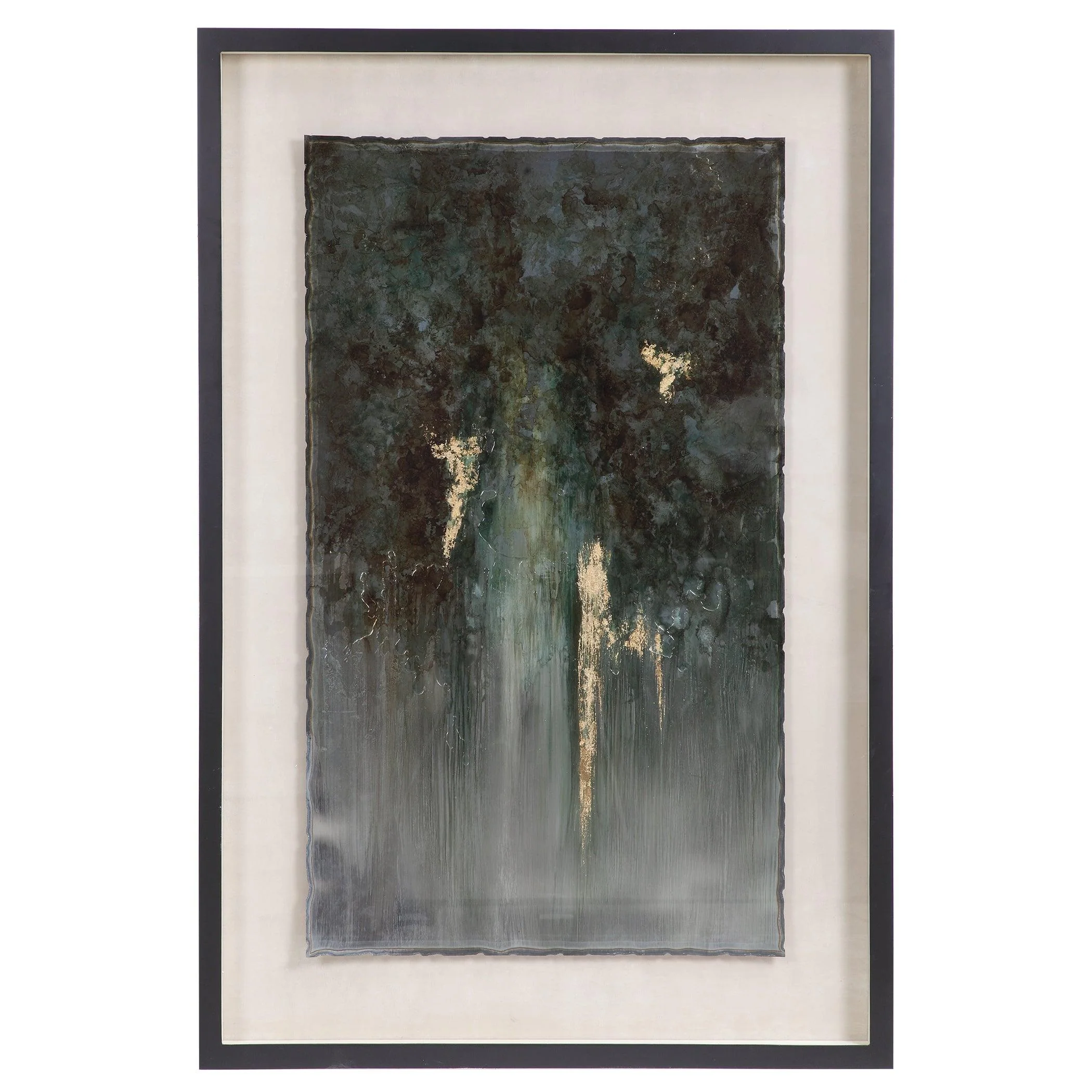 Rustic Patina Grande Abstract Art - Remutear