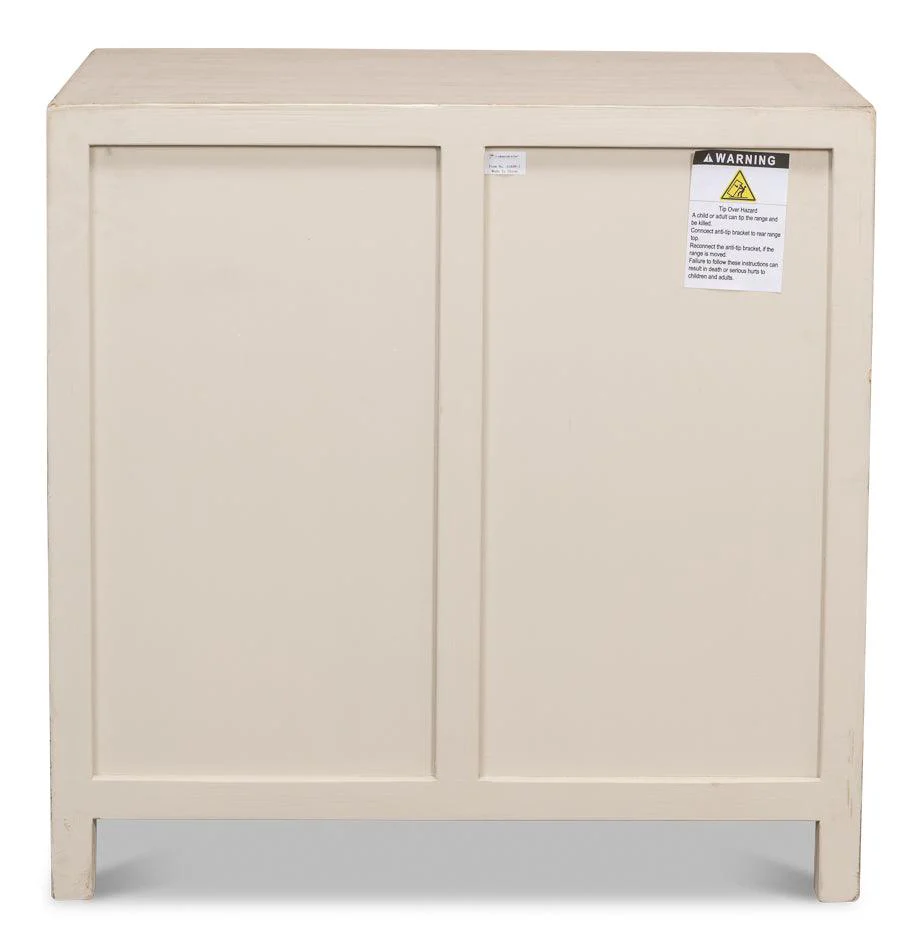 Ezra Three Drawer Commode - Stone Grey - Remutear