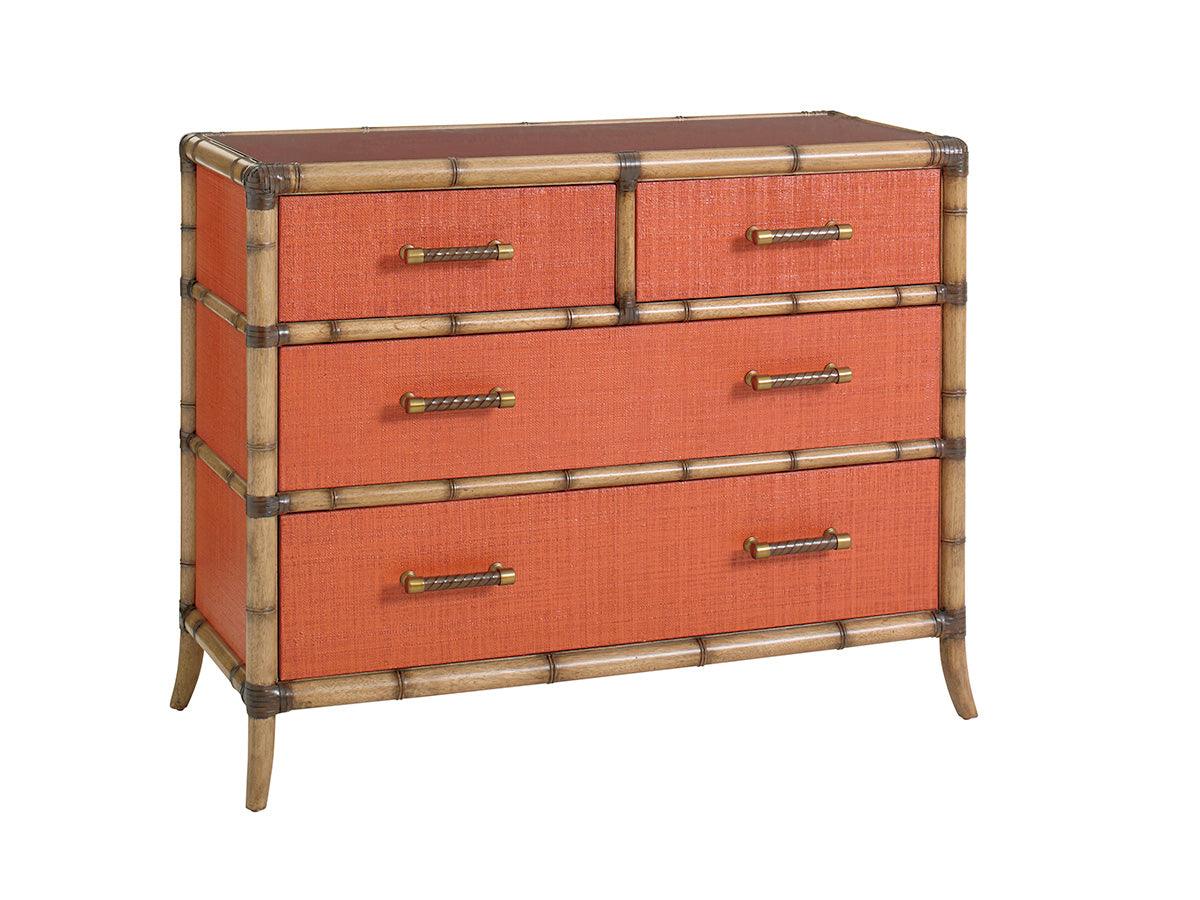Twin Palms Red Coral Dresser - Remutear