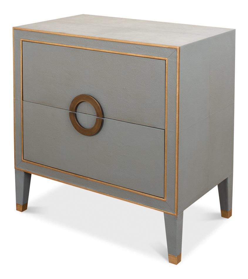 Gabriella Night Stand - Storm Grey - Remutear