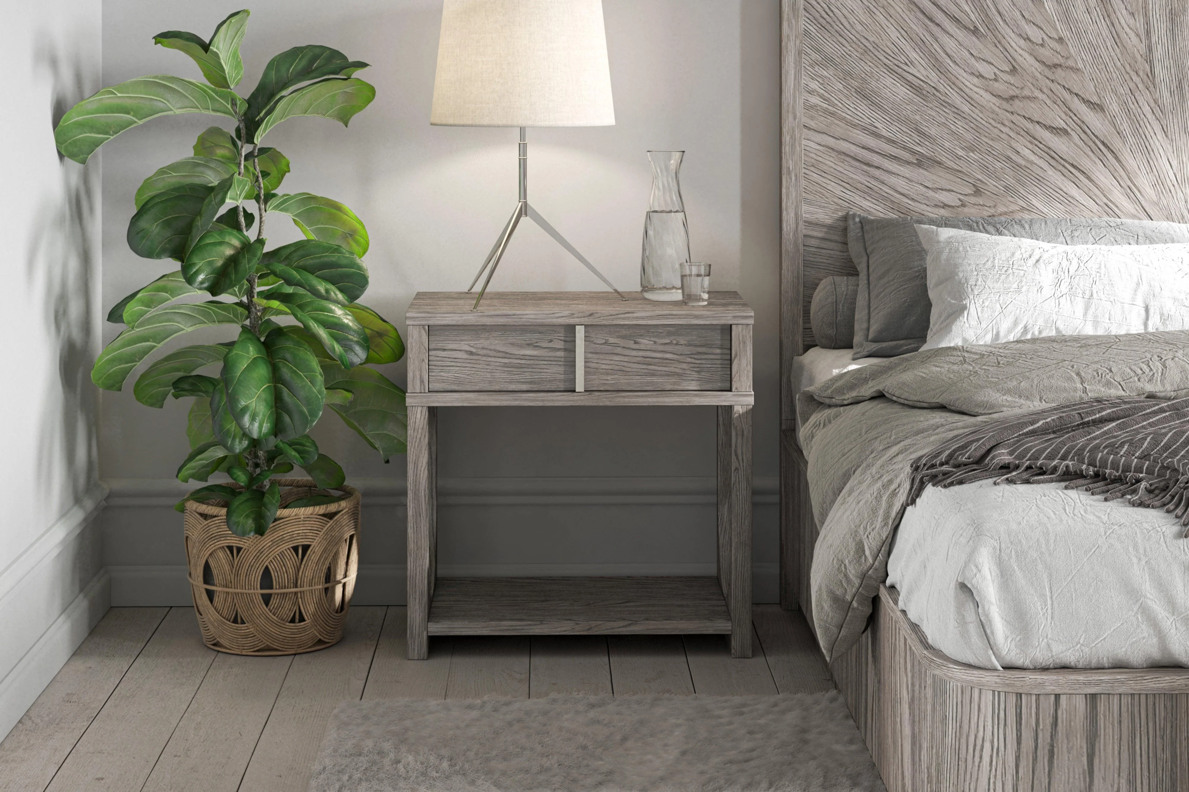 Vault Small Nightstand - Remutear