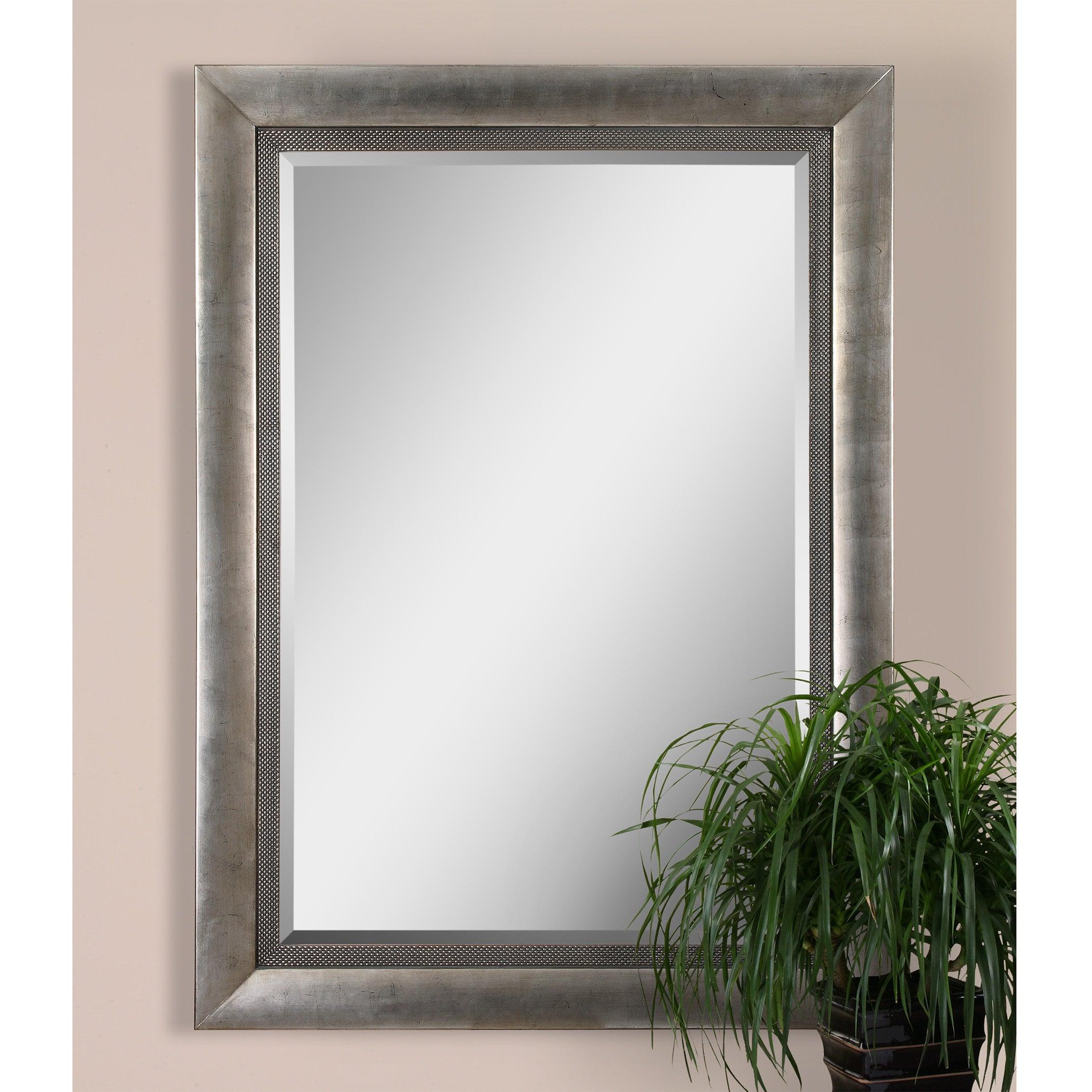 GILFORD ANTIQUE SILVER MIRROR - Remutear