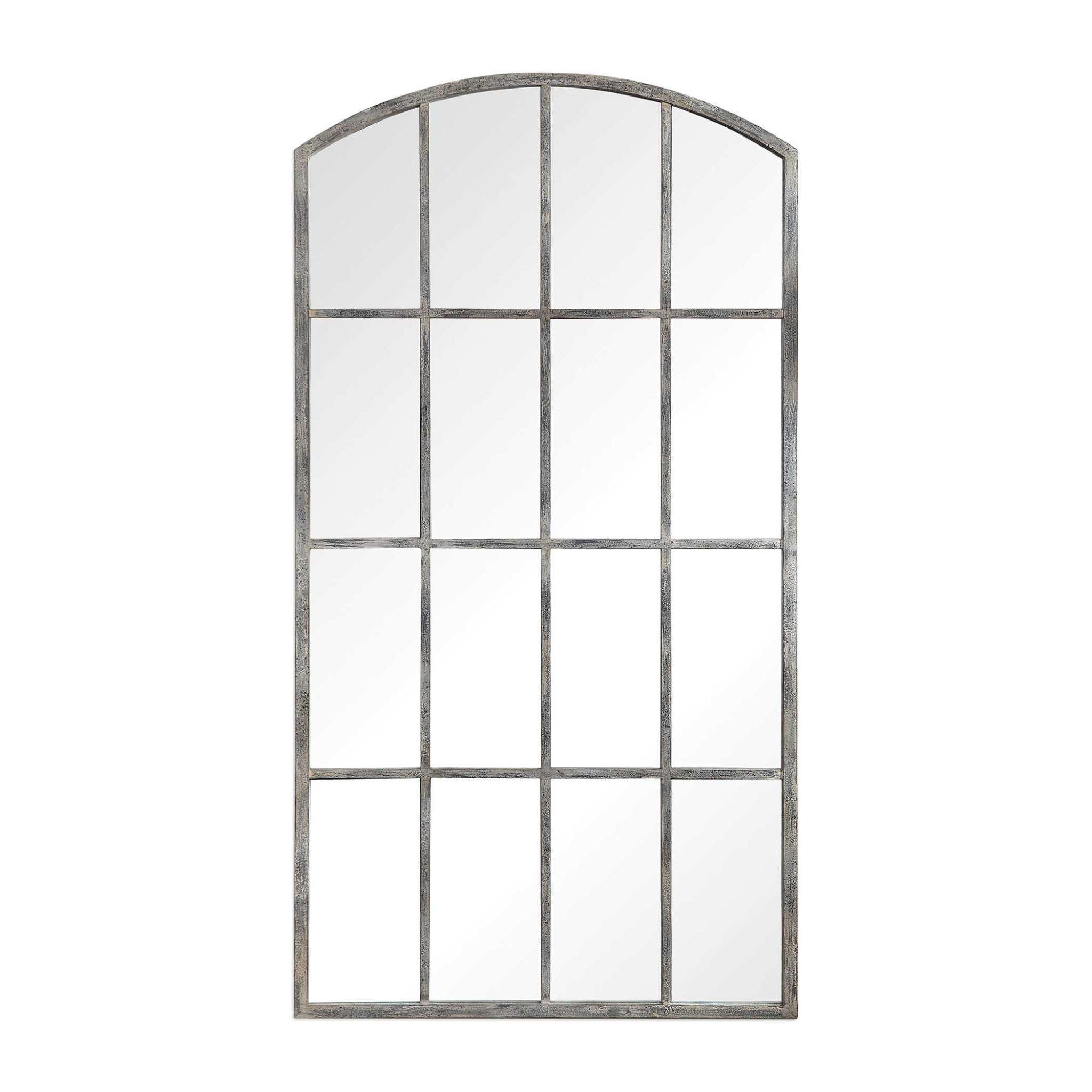 AMIEL IVORY ARCHED MIRROR - Remutear