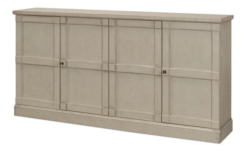 Lionisio Buffet 75 Wash Gray Wood Drs - Remutear