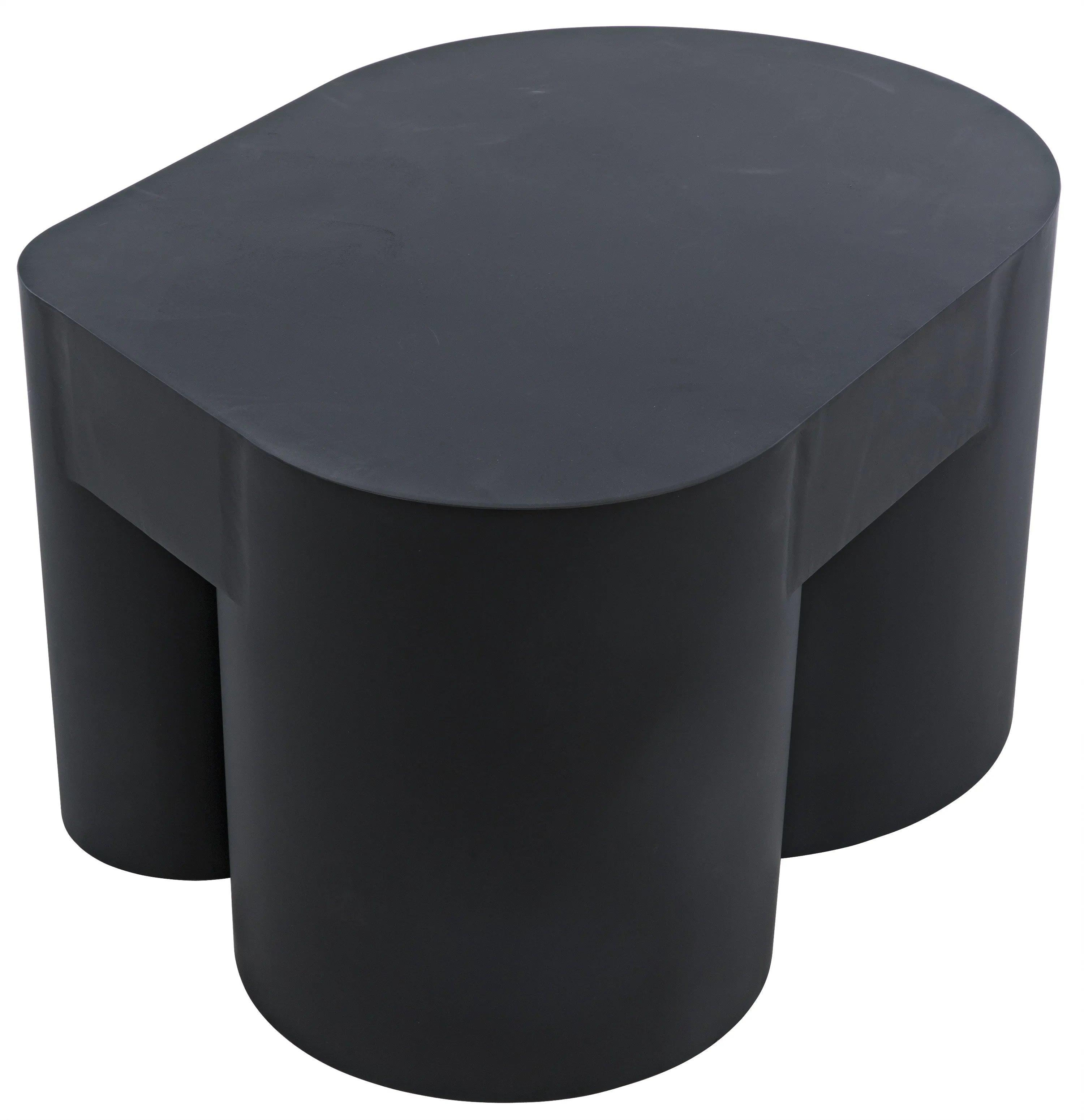 Bain Coffee Table, Black Steel - Remutear