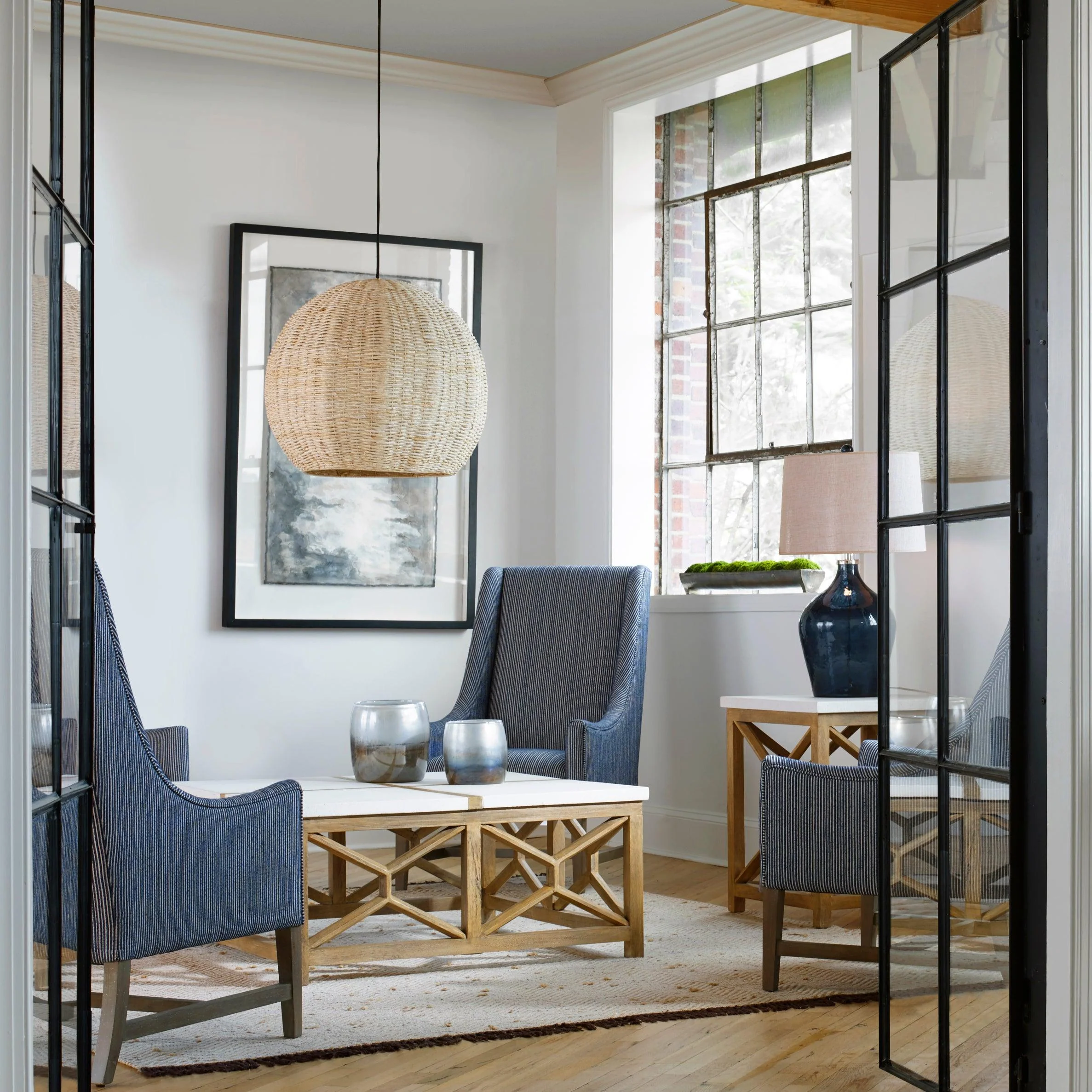 SEAGRASS 1 LIGHT DOME PENDANT - Remutear