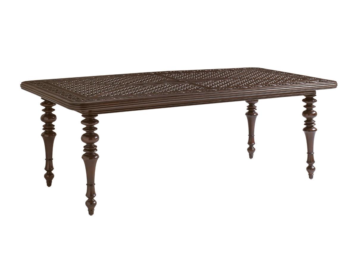 Black Sands Rectangular Dining Table - Remutear