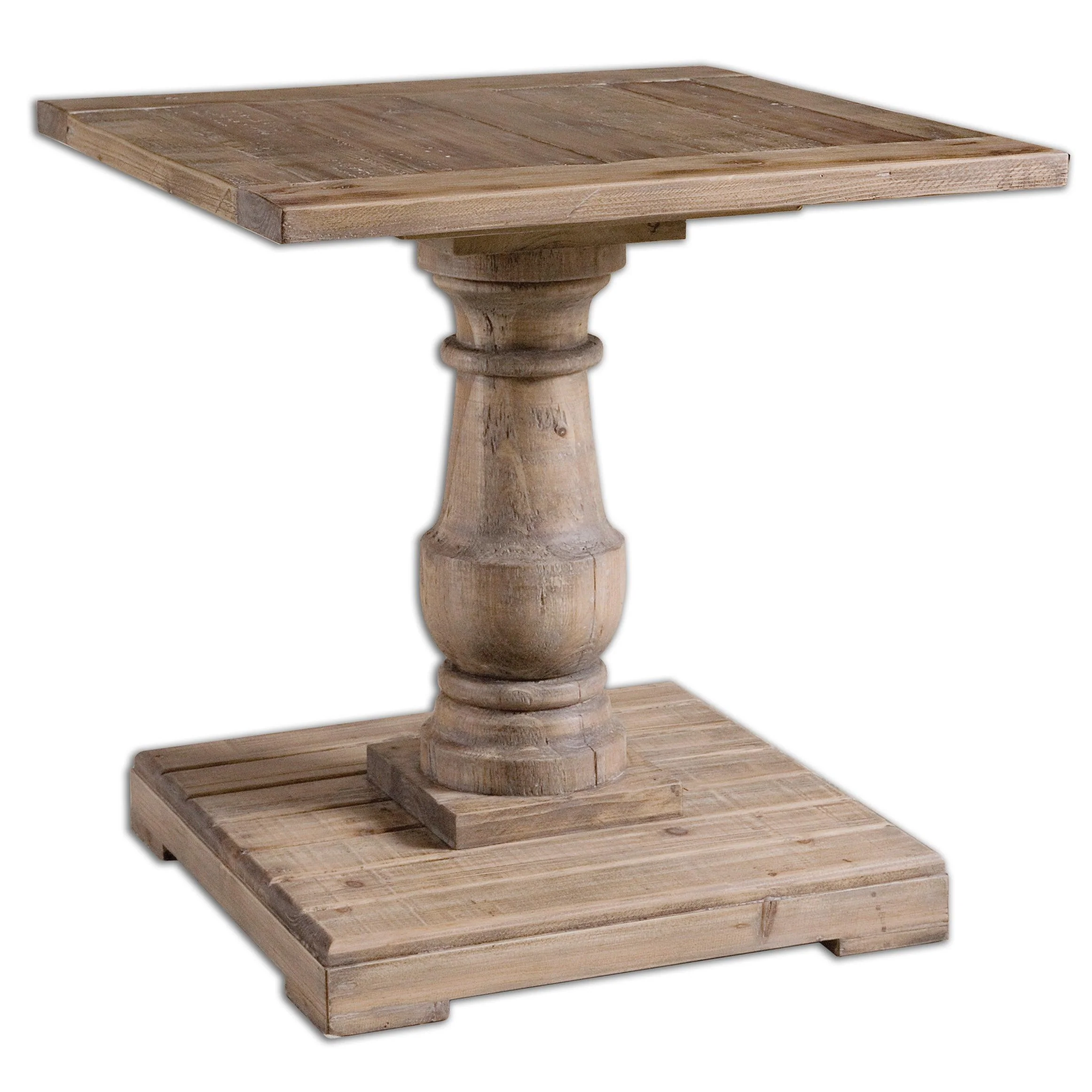 Stratford Pedestal End Table - Remutear