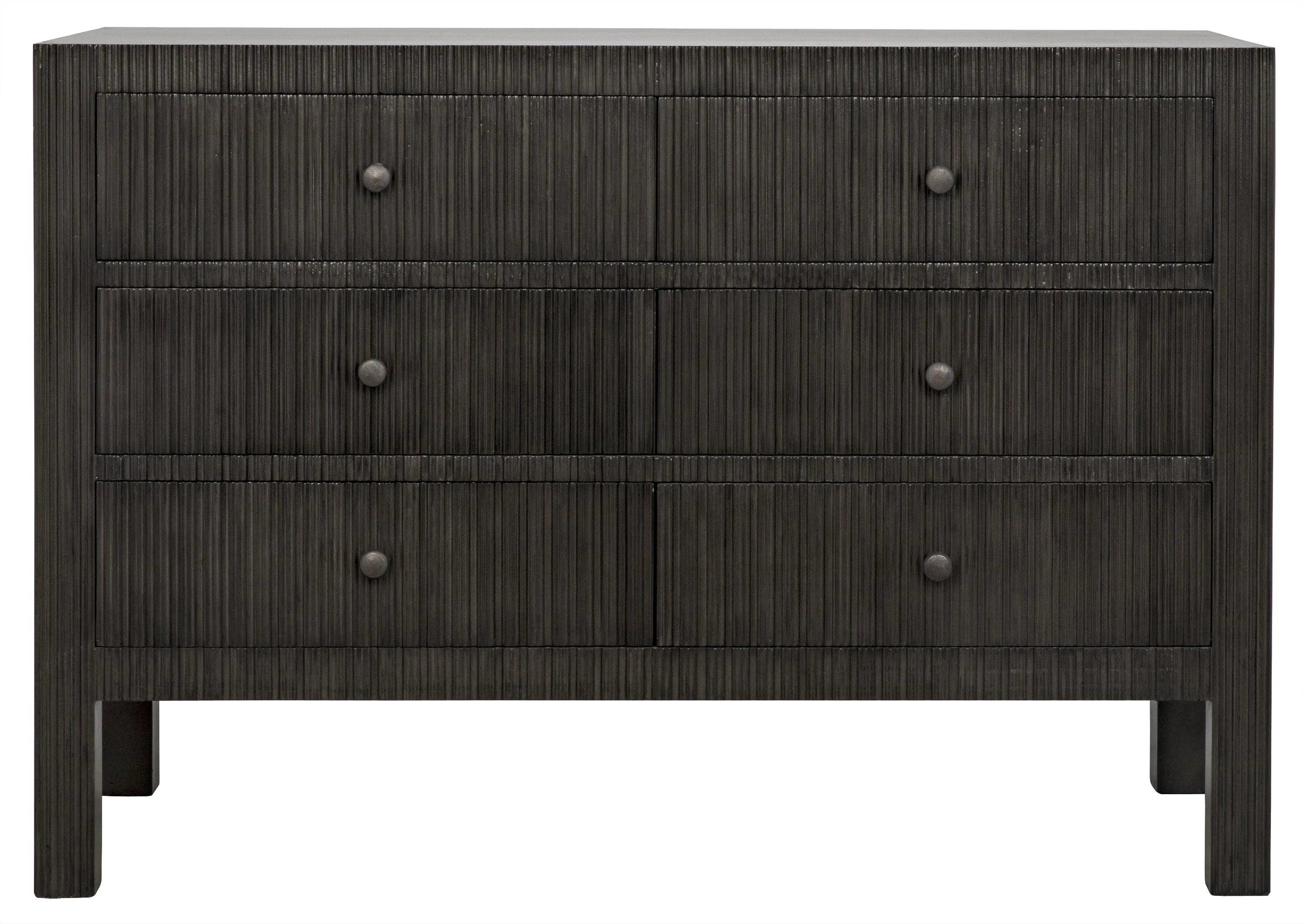 Conrad 6 Drawer Dresser, Pale - Remutear