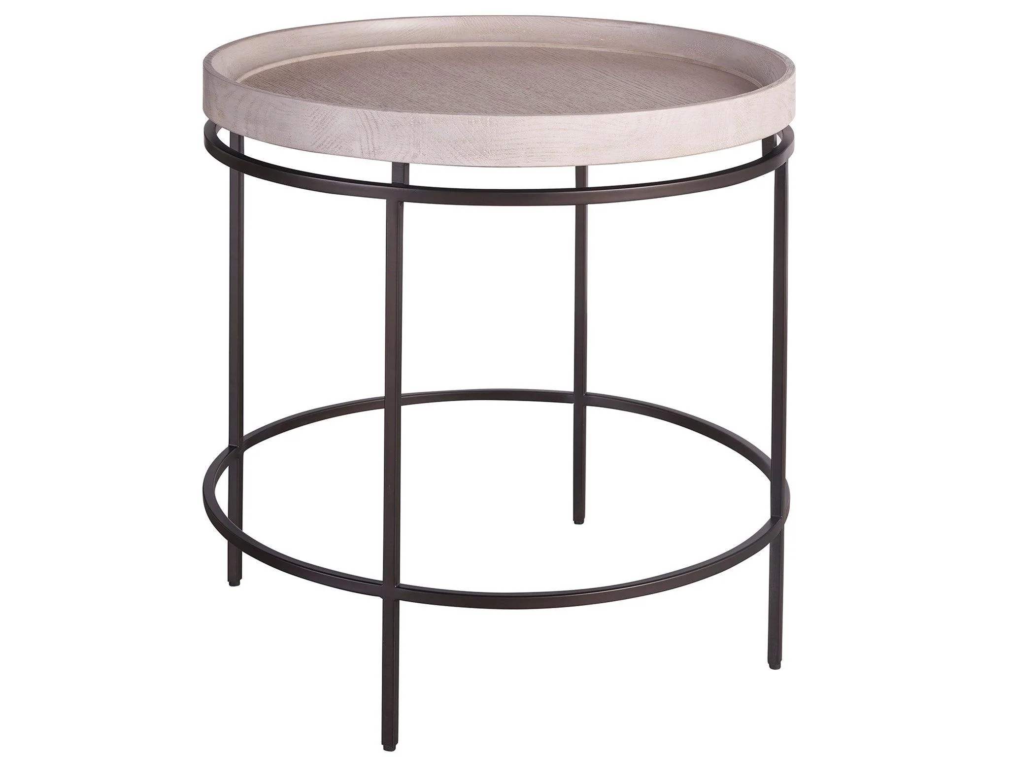 Coalesce Round Tray Top End Table - Remutear