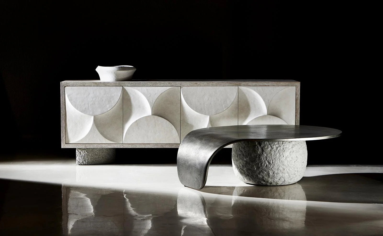 LUNULA ENTERTAINMENT CREDENZA - Remutear