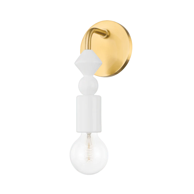 FLORA 1 LIGHT WALL SCONCE - Remutear