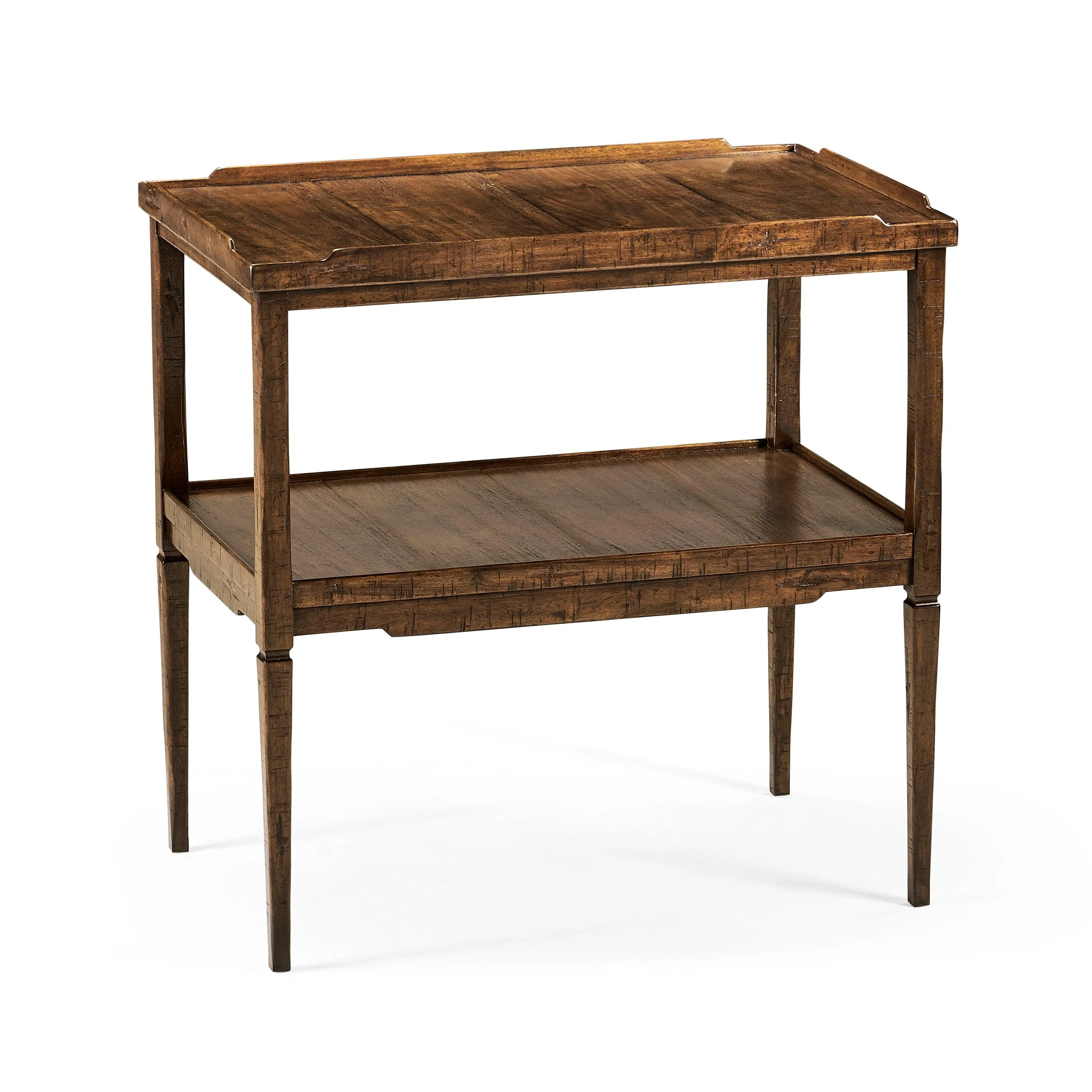 Casual Accents Country Walnut Side Table - Remutear