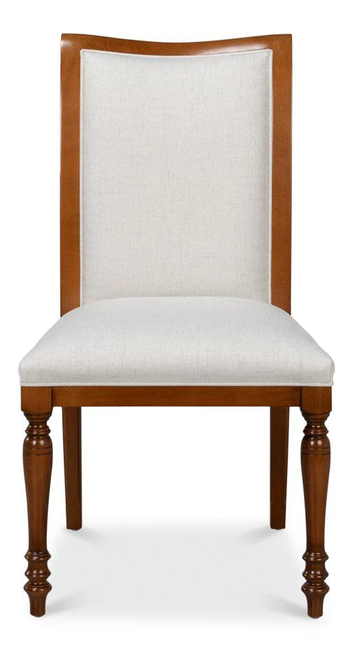 Polk Fabric Side Chair - Brown - Set of 2 - Remutear