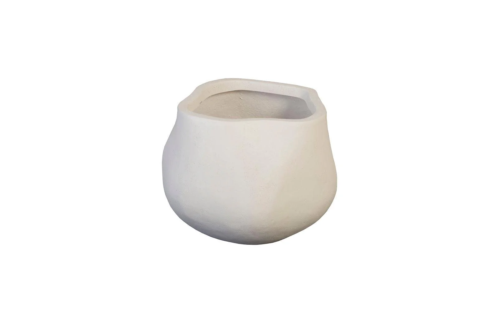 Claire Planter, Small, White - Remutear