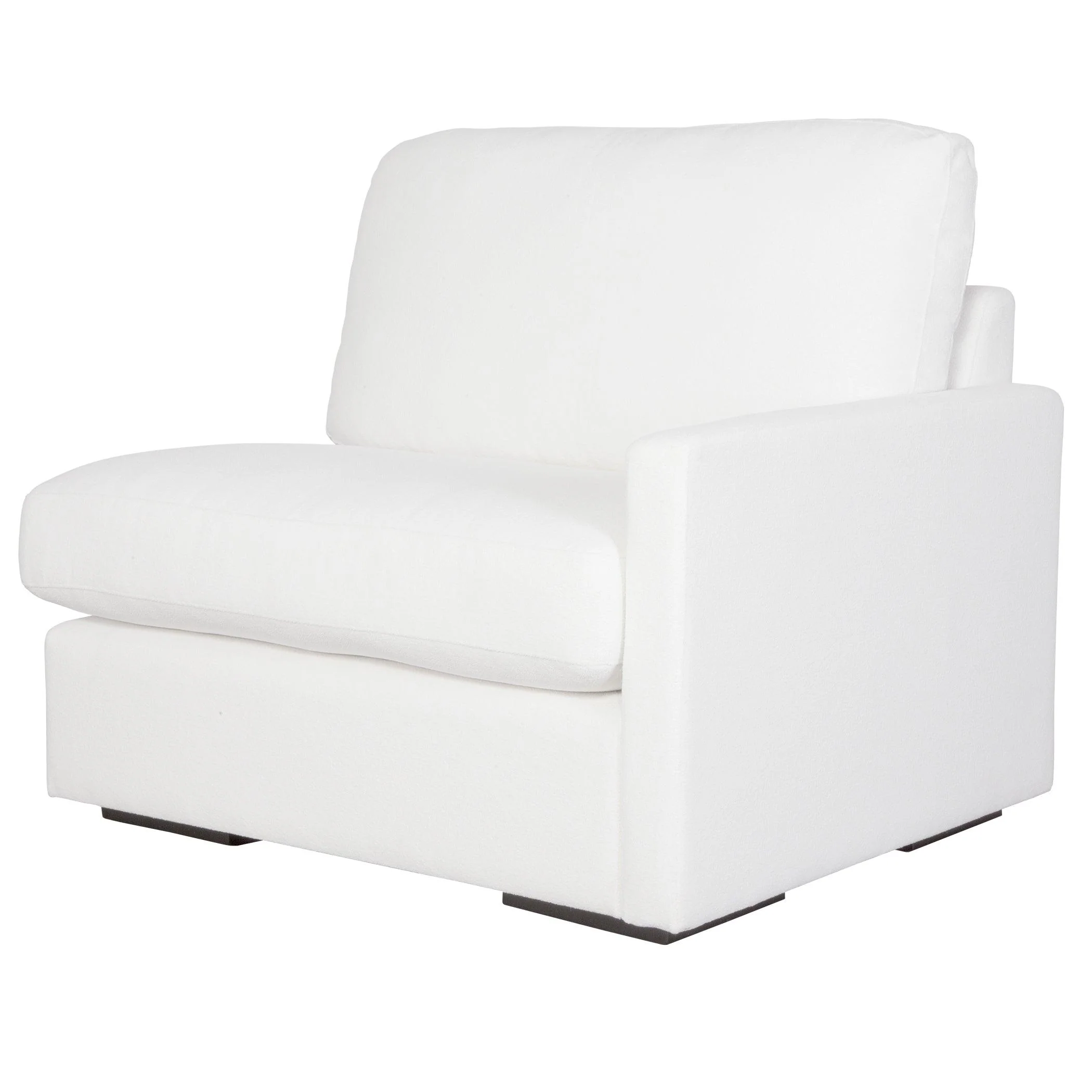 Refuge Arctic White Right Arm Facing Sofa - Remutear